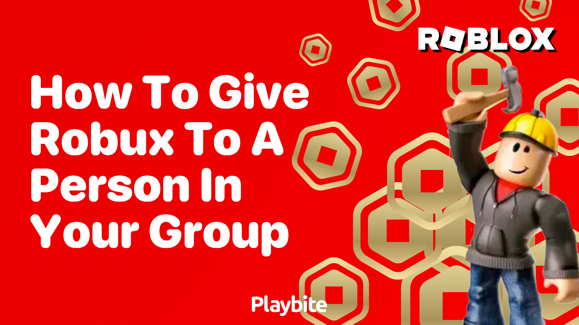 How to Give Robux to a Person in Your Group on Roblox
