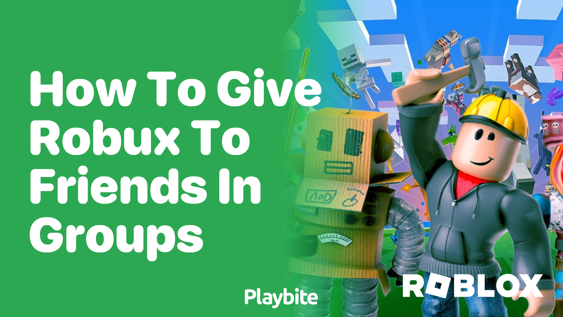 How to Give Robux to Friends in Groups on Roblox