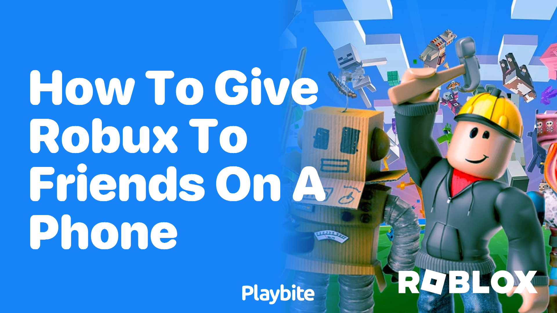 How to Give Robux to Friends on a Phone