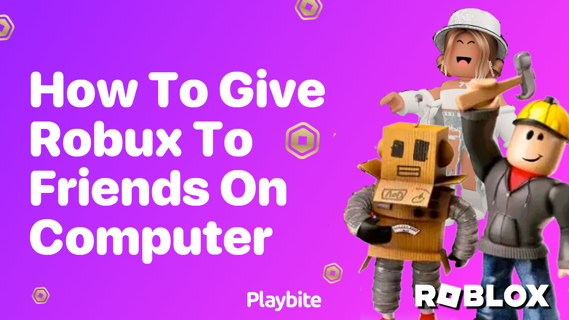 How to Give Robux to Friends on a Computer: A Simplified Guide