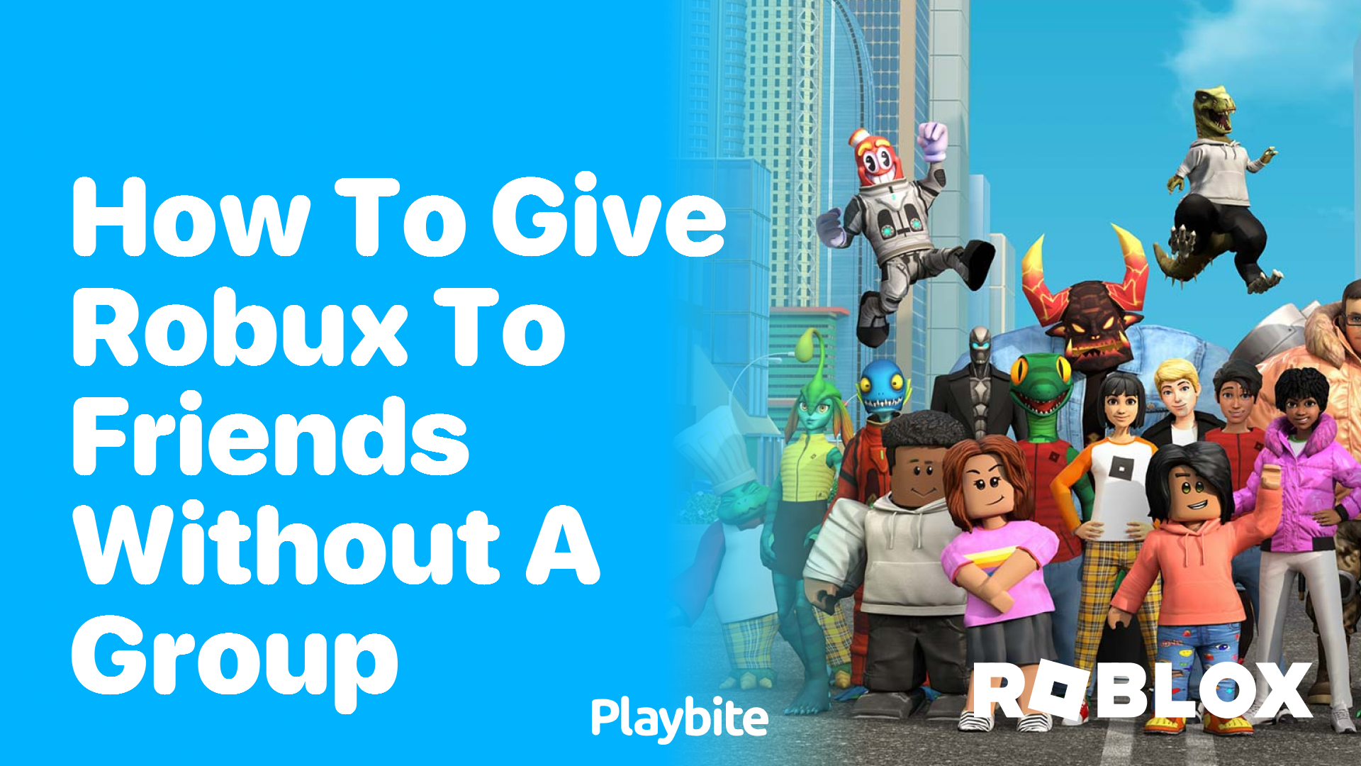 How to Give Robux to Friends Without a Group