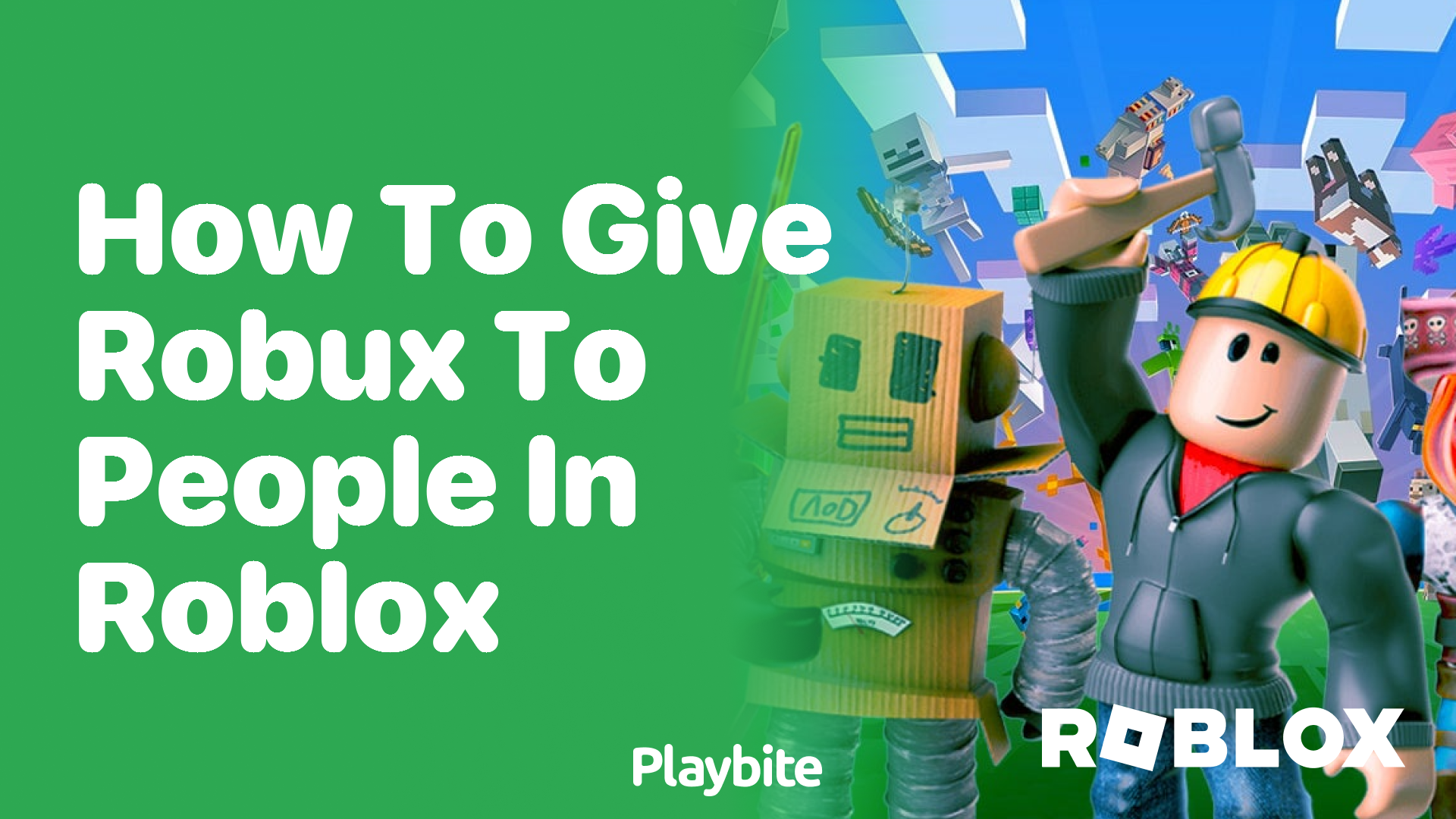 How to Give Robux to People in Roblox