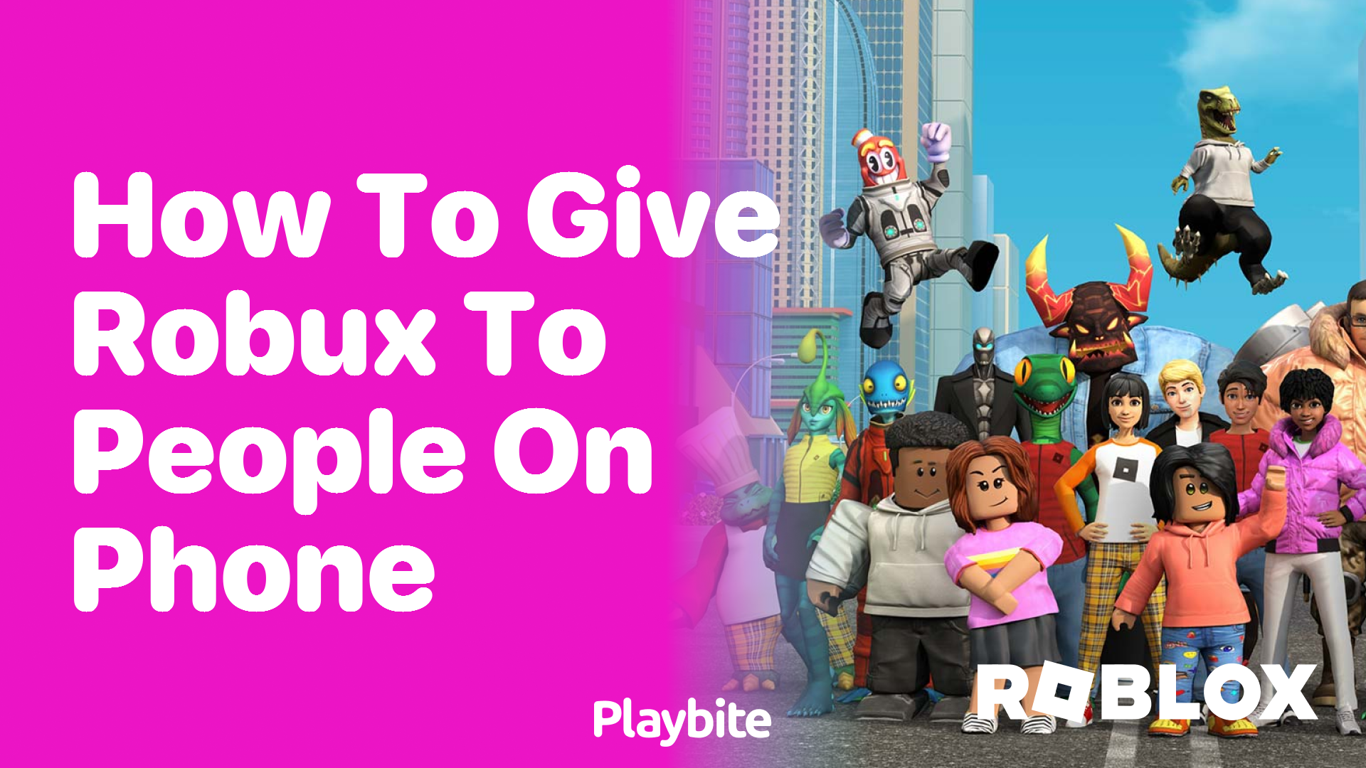 How to Give Robux to People on Your Phone