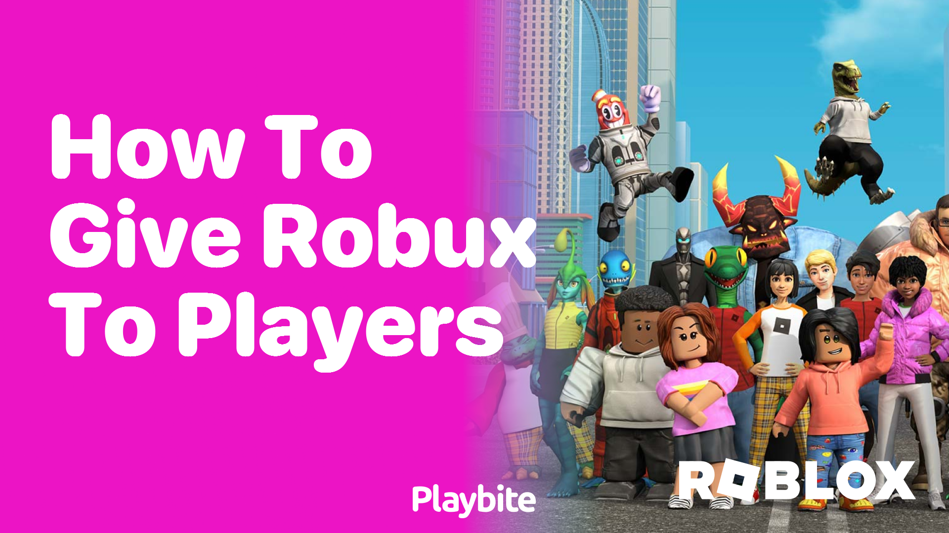How to Give Robux to Players on Roblox