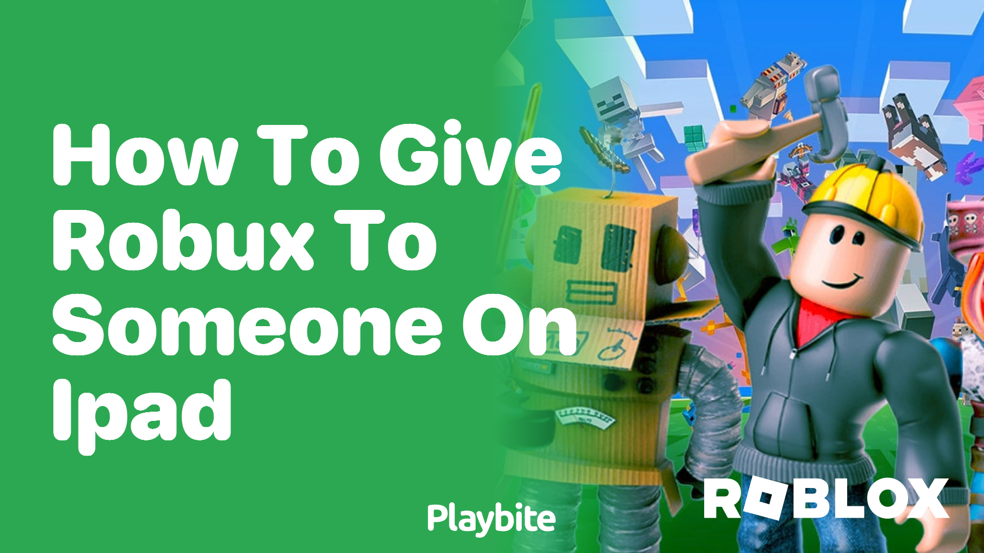 How to Give Robux to Someone on an iPad