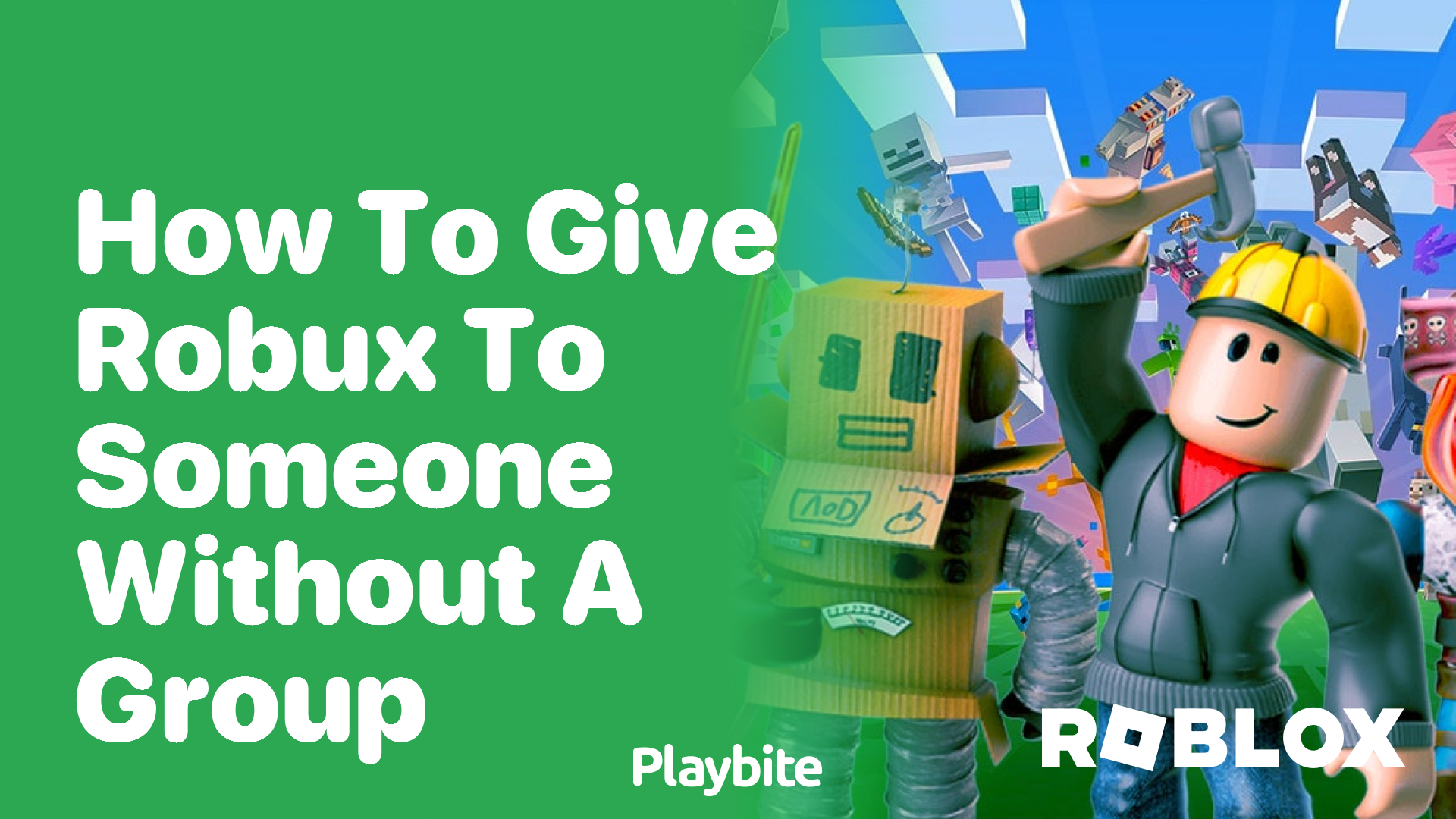 How to Give Robux to Someone Without a Group in Roblox