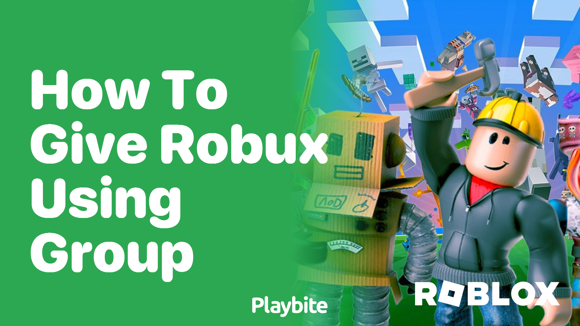 How to Give Robux Using a Group in Roblox