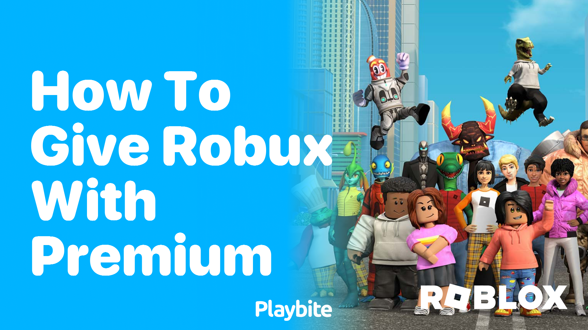 How to Give Robux With Premium on Roblox
