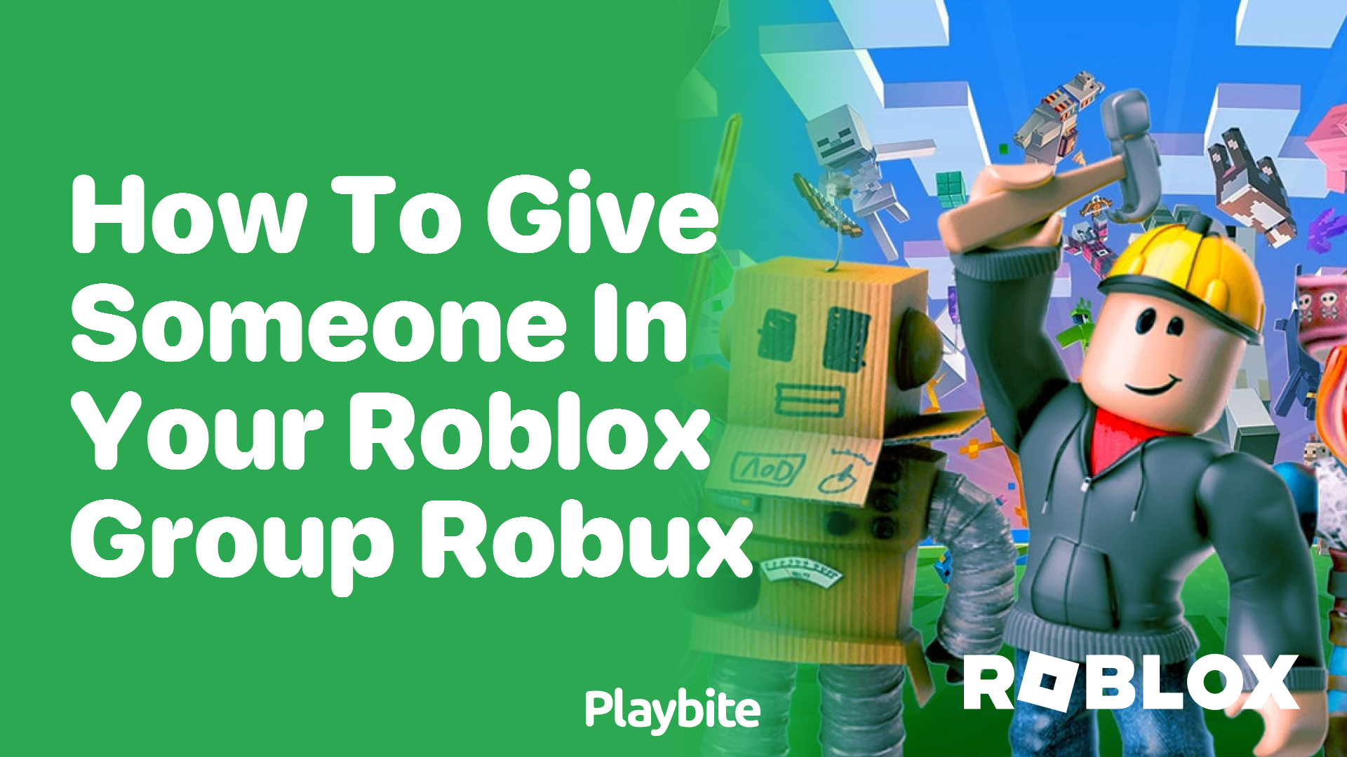 How to Give Someone in Your Roblox Group Robux