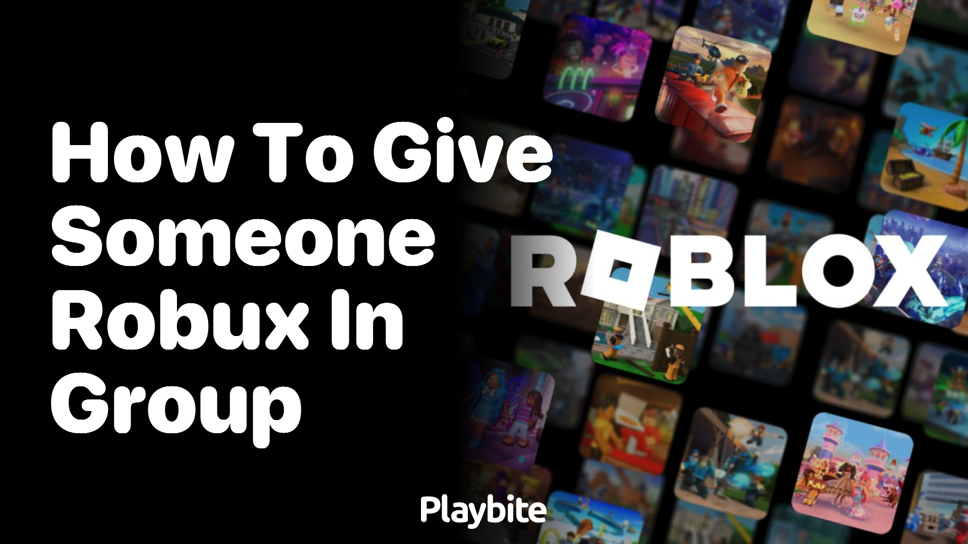 How to Give Someone Robux in a Group