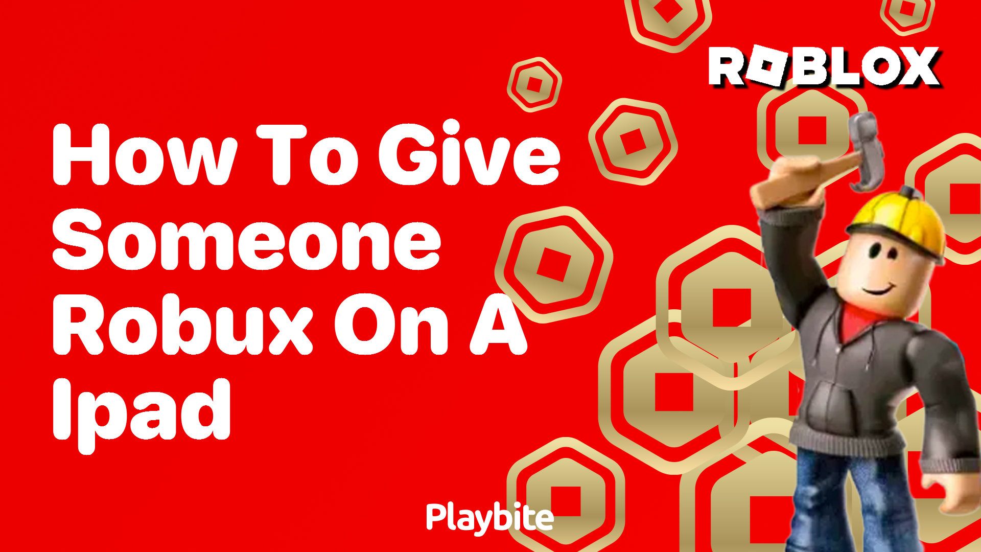 How to Give Someone Robux on an iPad