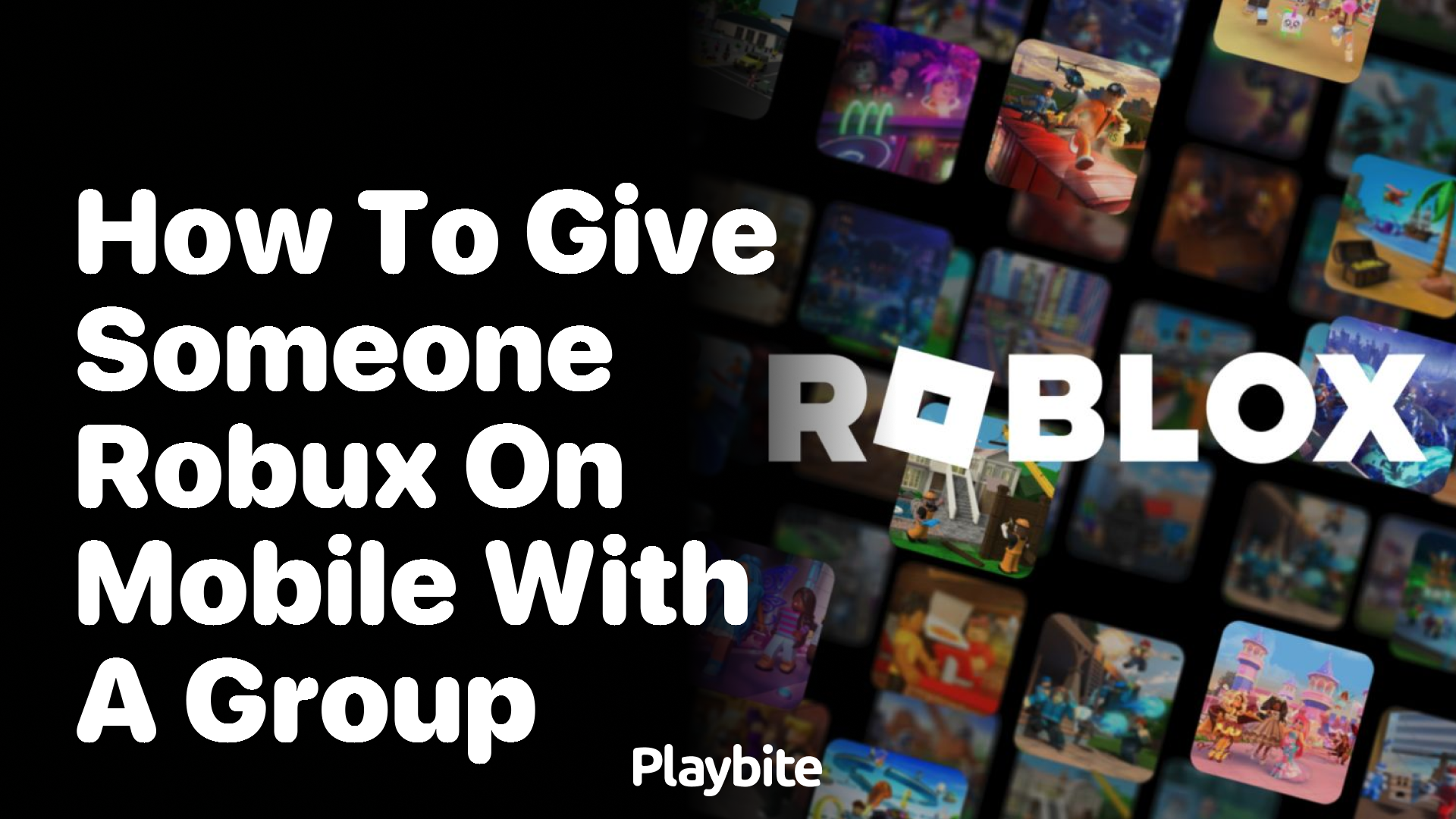 How to Give Someone Robux on Mobile Using a Group