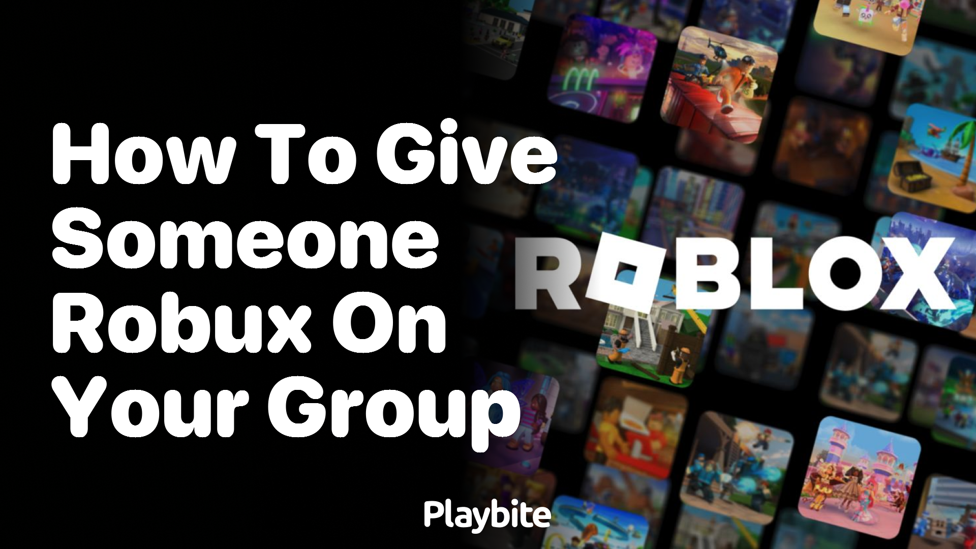 How to Give Someone Robux Through Your Group on Roblox