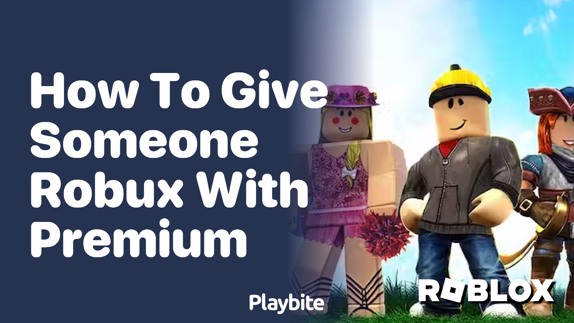 How To Give Someone Robux With Premium On Roblox Playbite How To Give Someone Robux With Premium 1