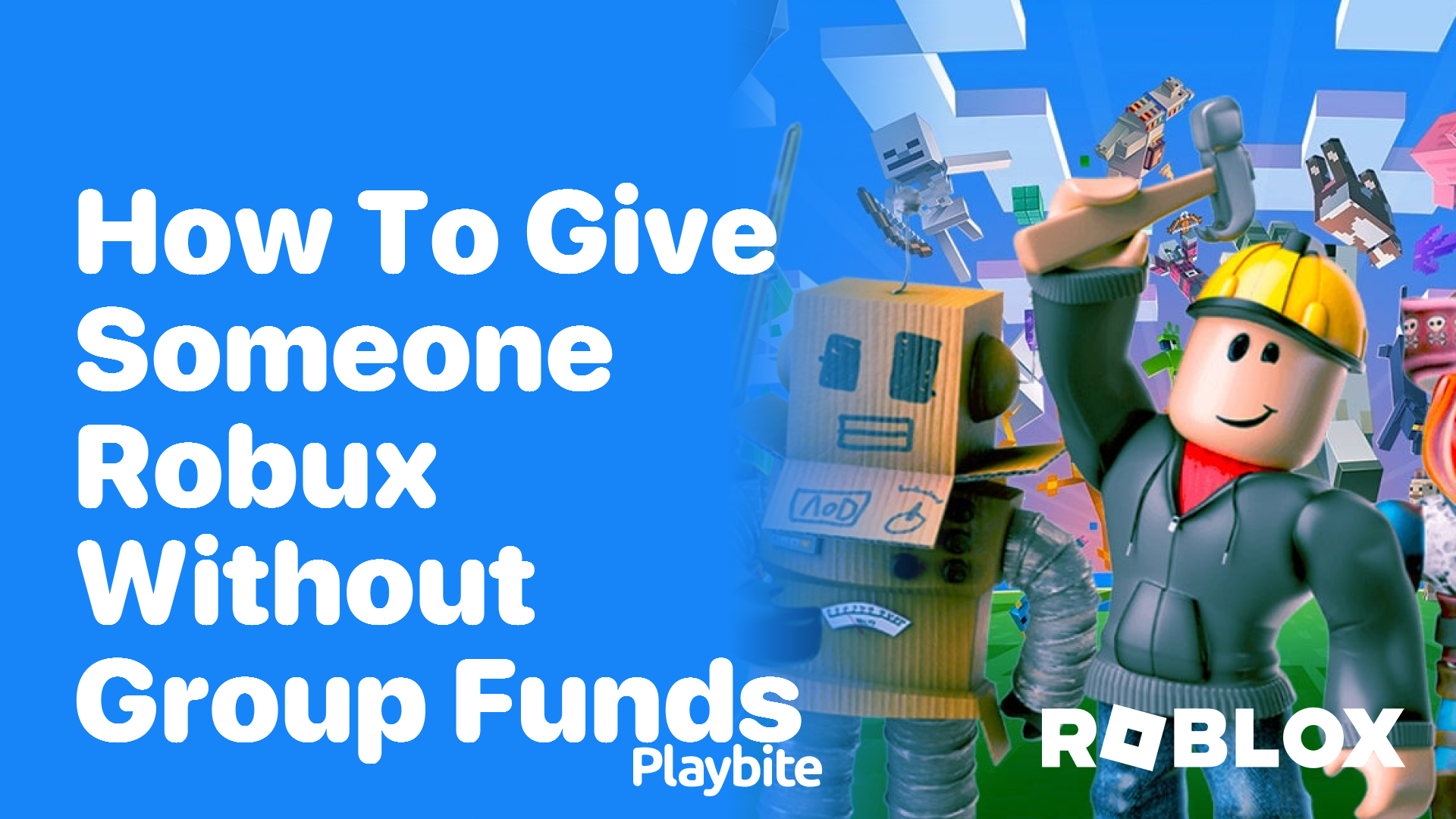 How to Give Someone Robux Without Group Funds