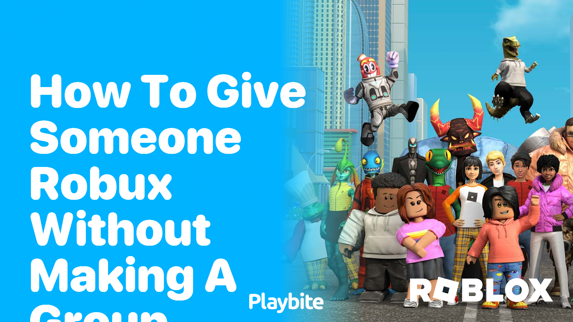 How to Give Someone Robux Without Making a Group