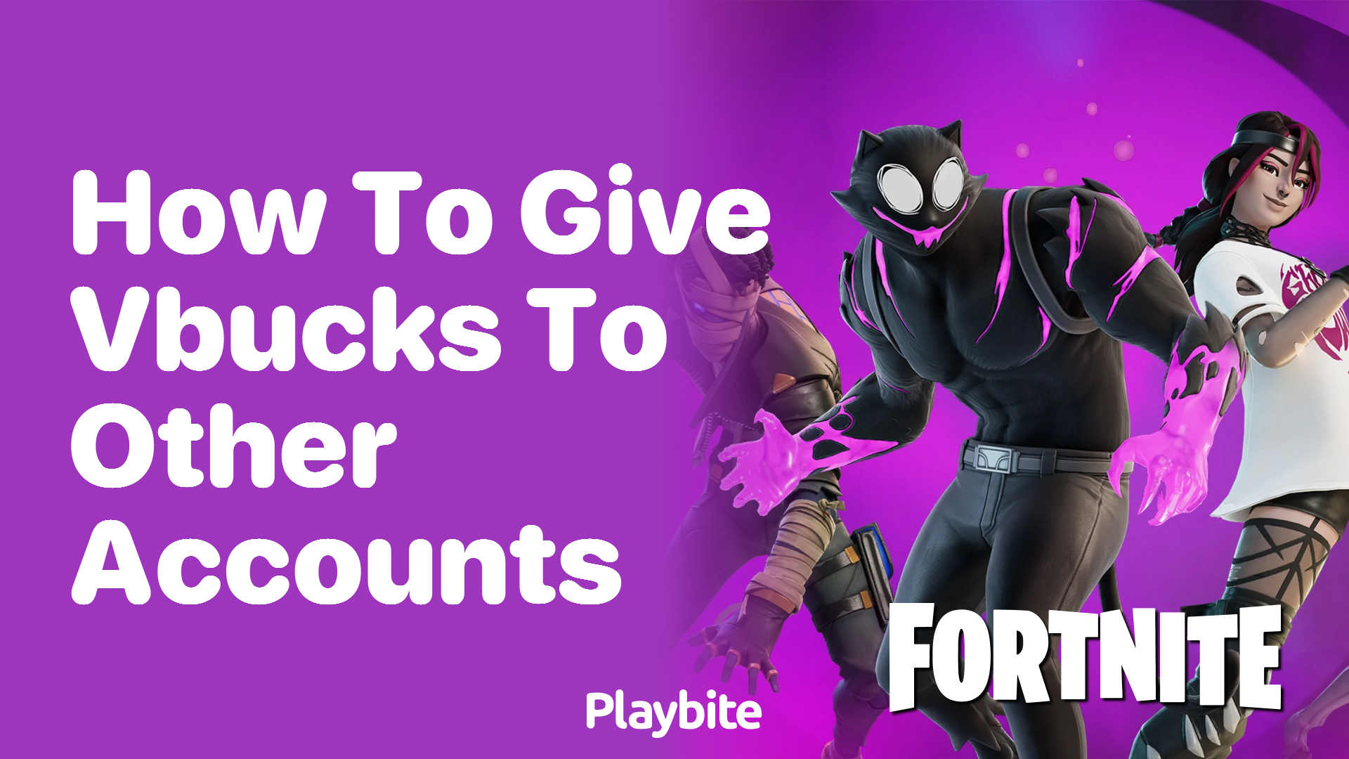 How to Give V-Bucks to Other Accounts