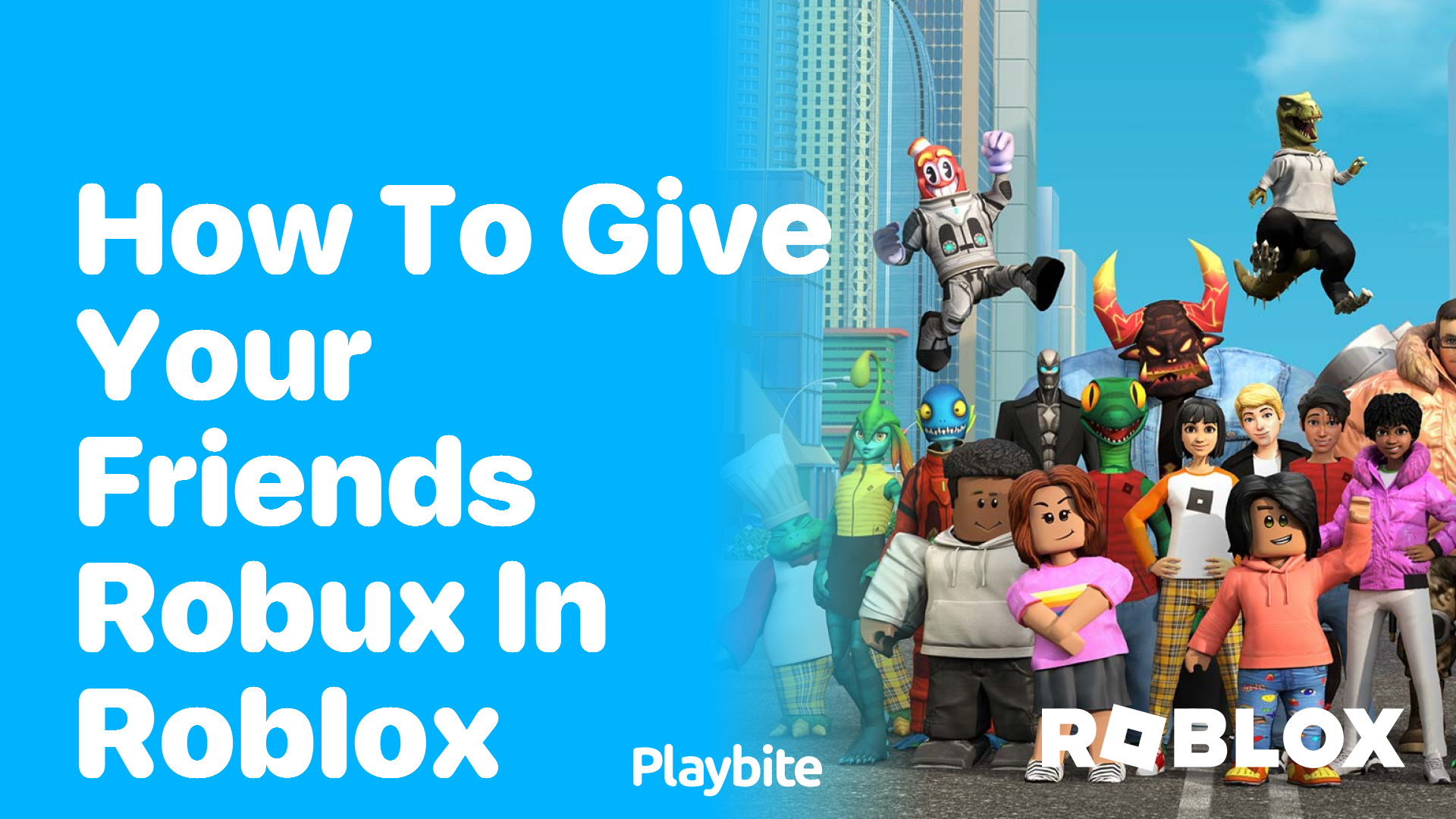 How to Give Your Friends Robux in Roblox