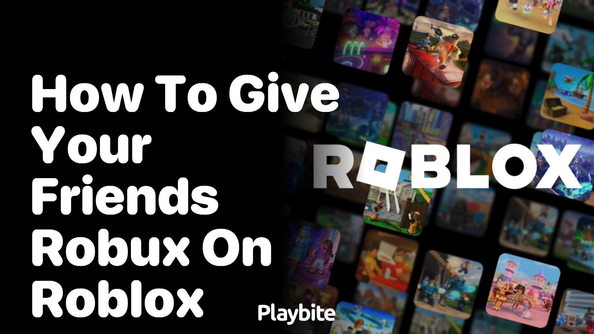 How to Give Your Friends Robux on Roblox