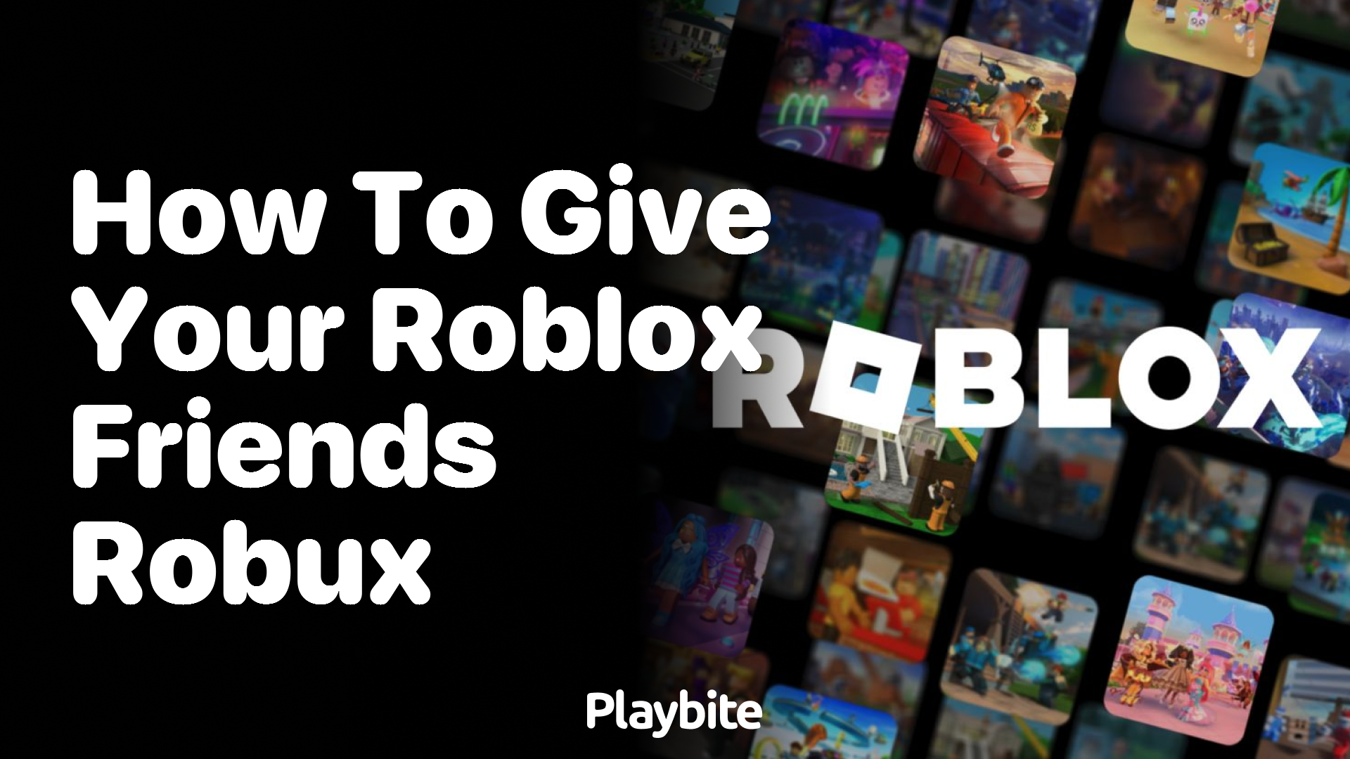 How to Give Your Roblox Friends Robux