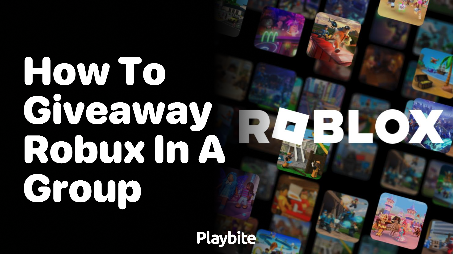 How to Give Away Robux in a Group on Roblox