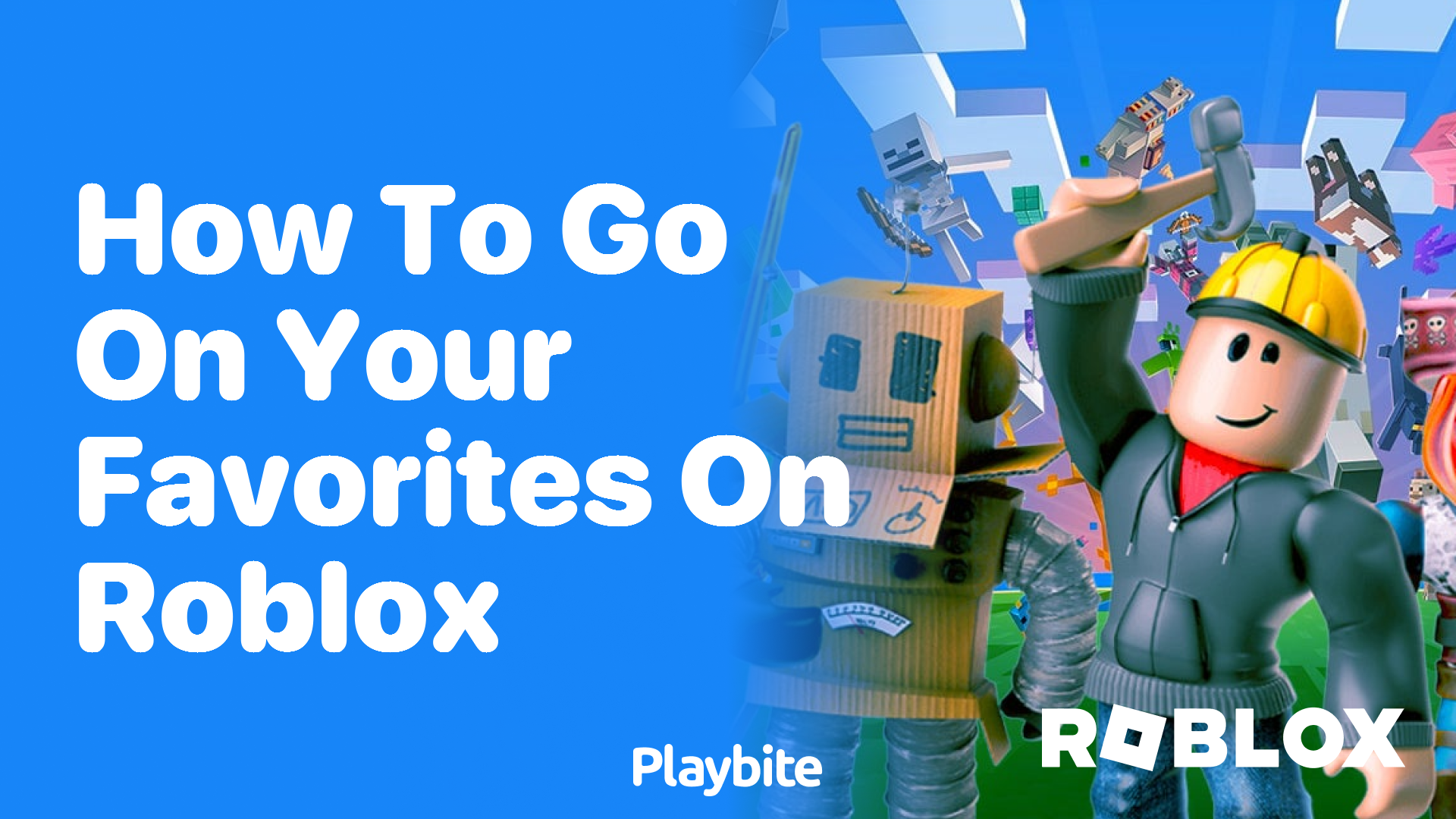How to Access Your Favorites on Roblox