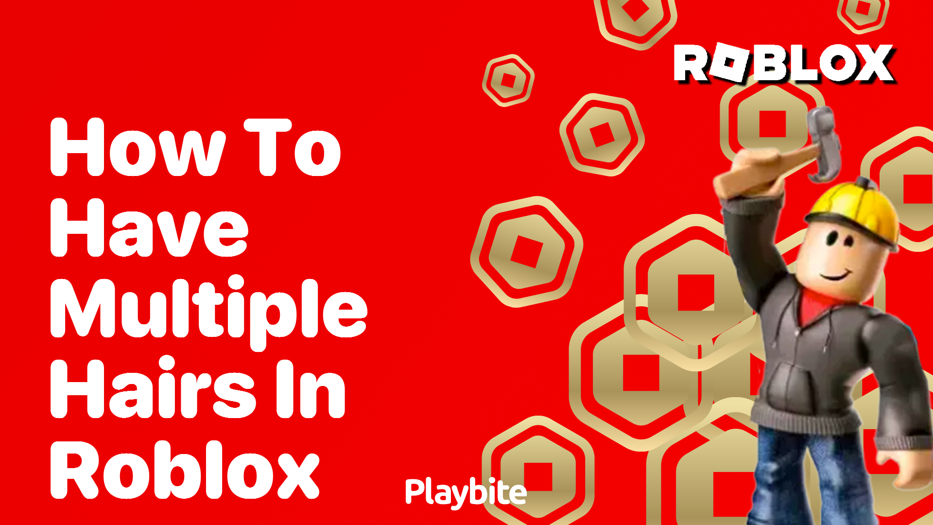 How to Have Multiple Hairs in Roblox