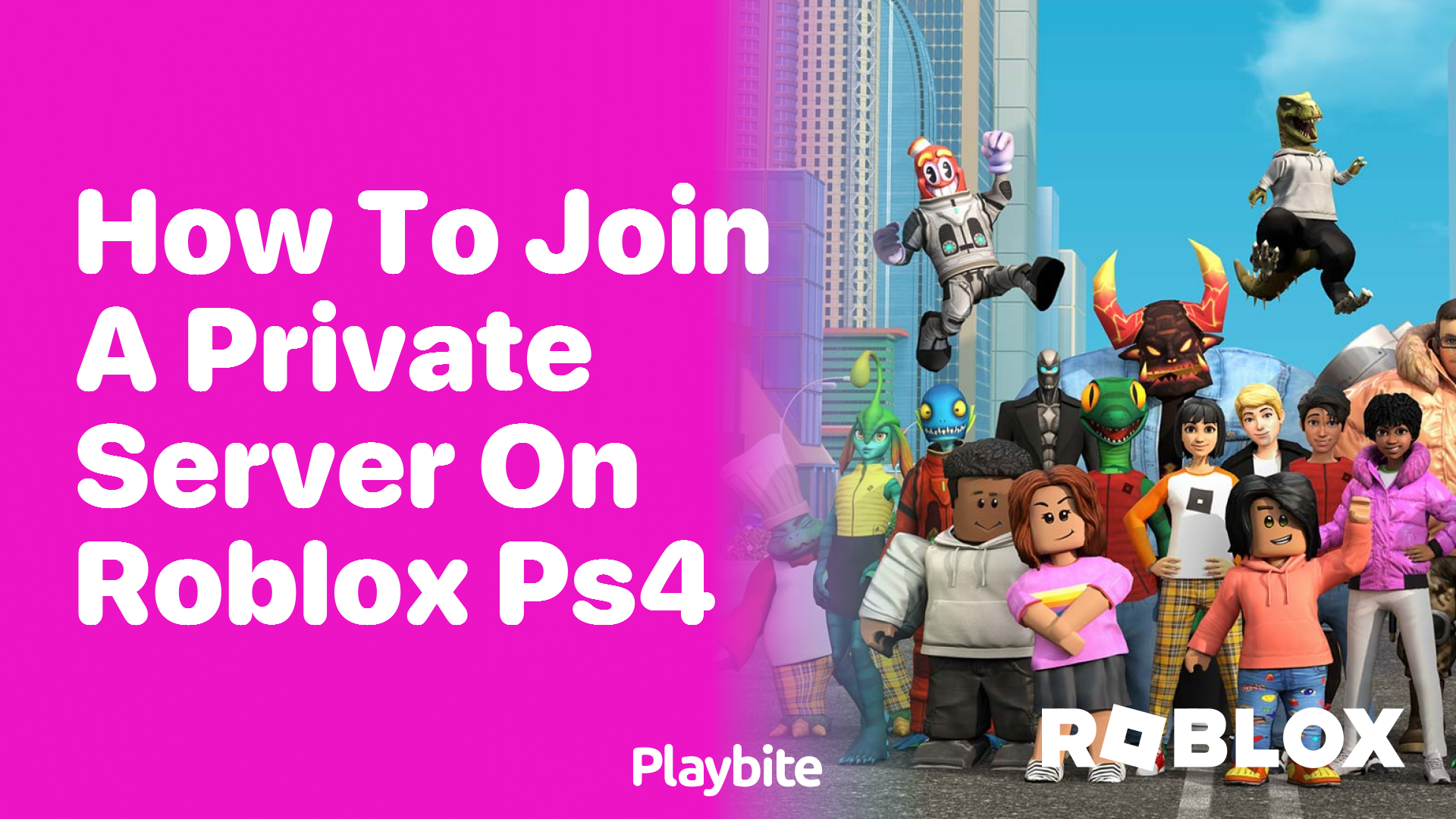How to Join a Private Server on Roblox PS4