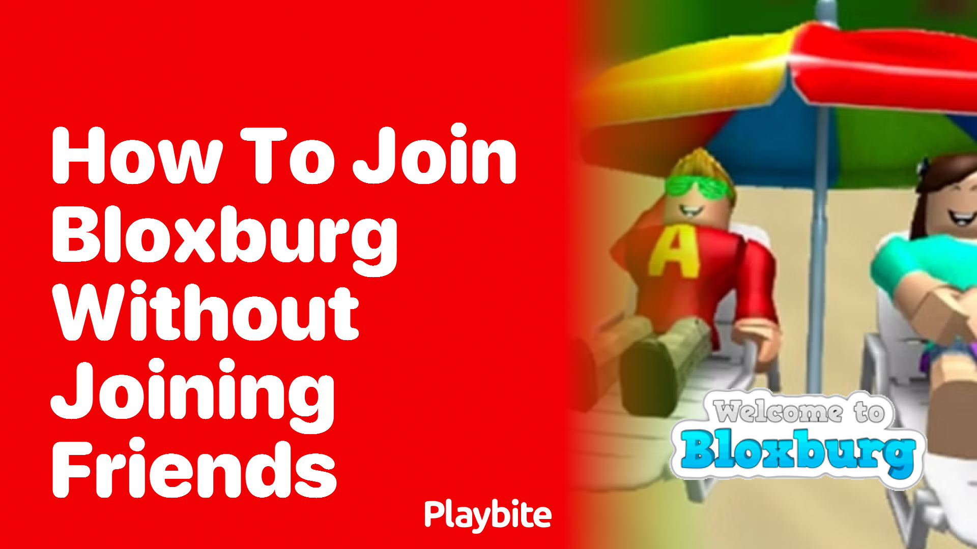 How to Join Bloxburg Without Joining Friends