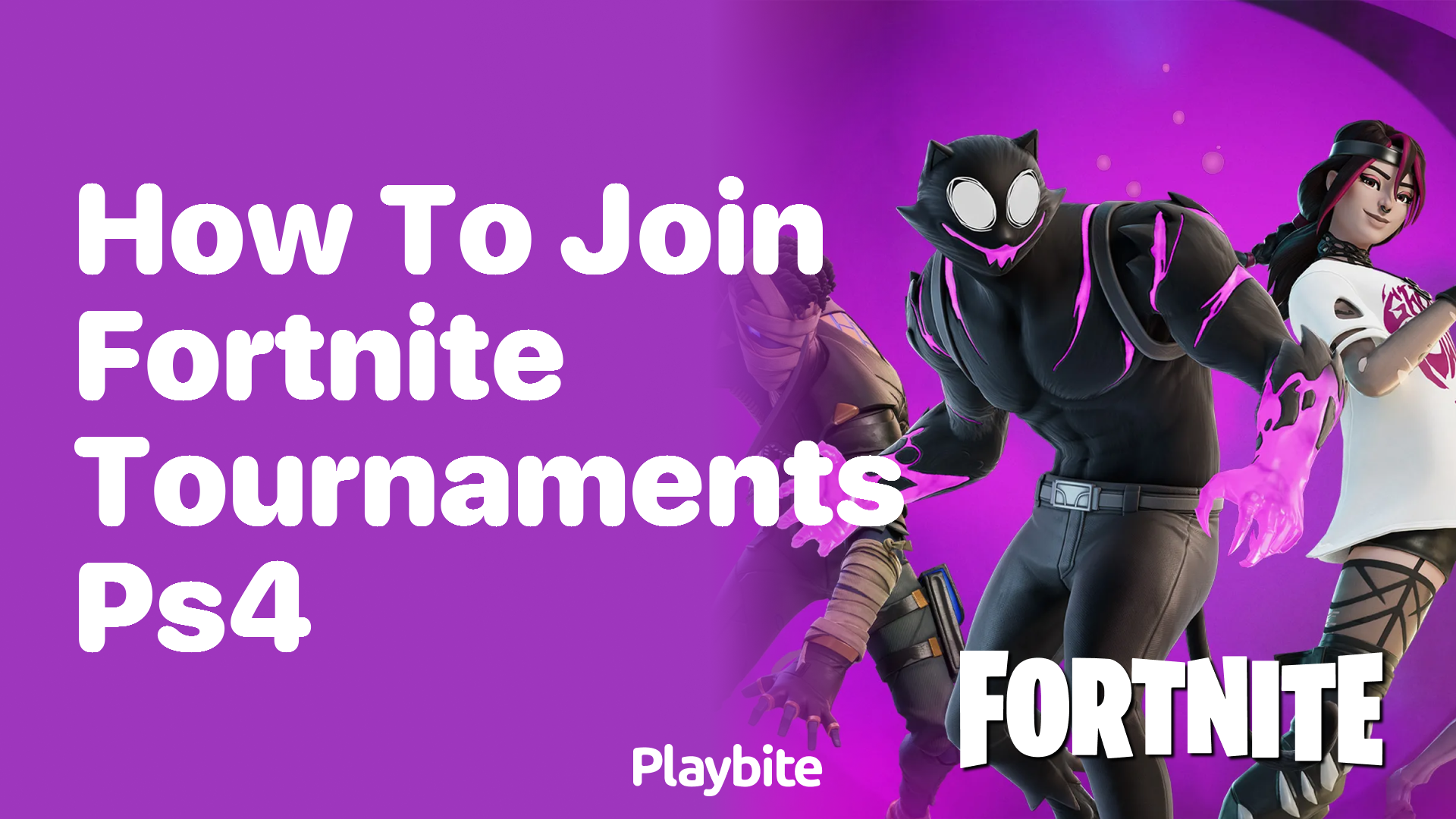 How to Join Fortnite Tournaments on PS4