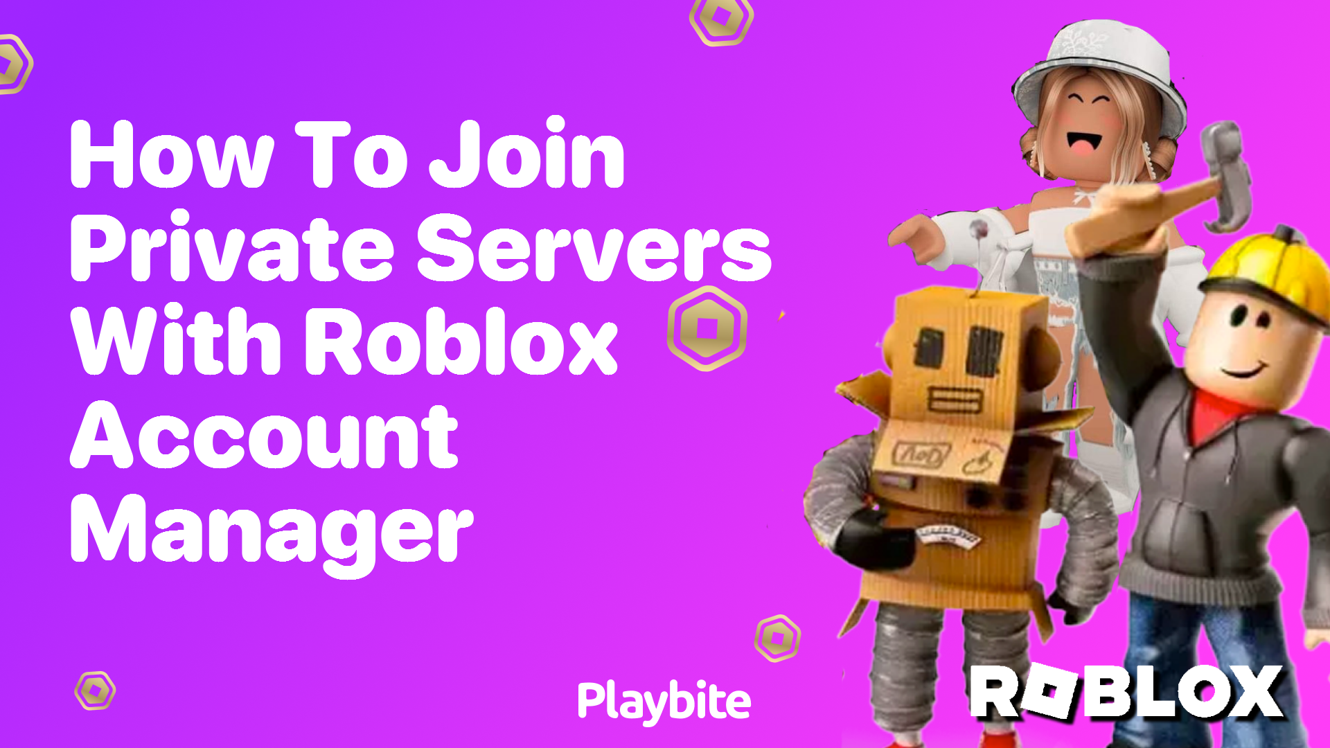How to Join Private Servers with Roblox Account Manager