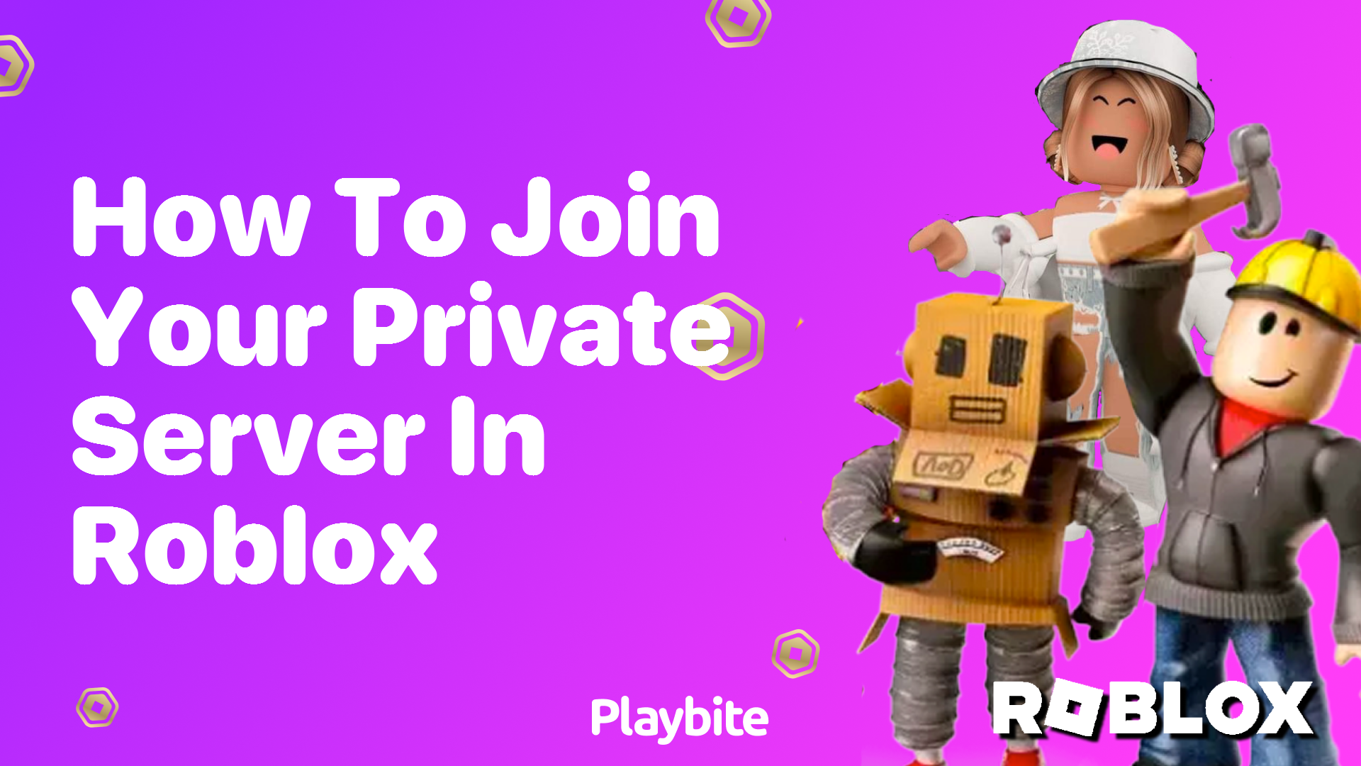 How to Join Your Private Server in Roblox