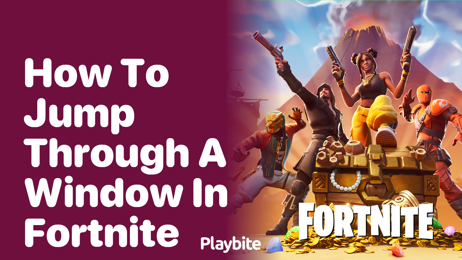 How to Jump Through a Window in Fortnite