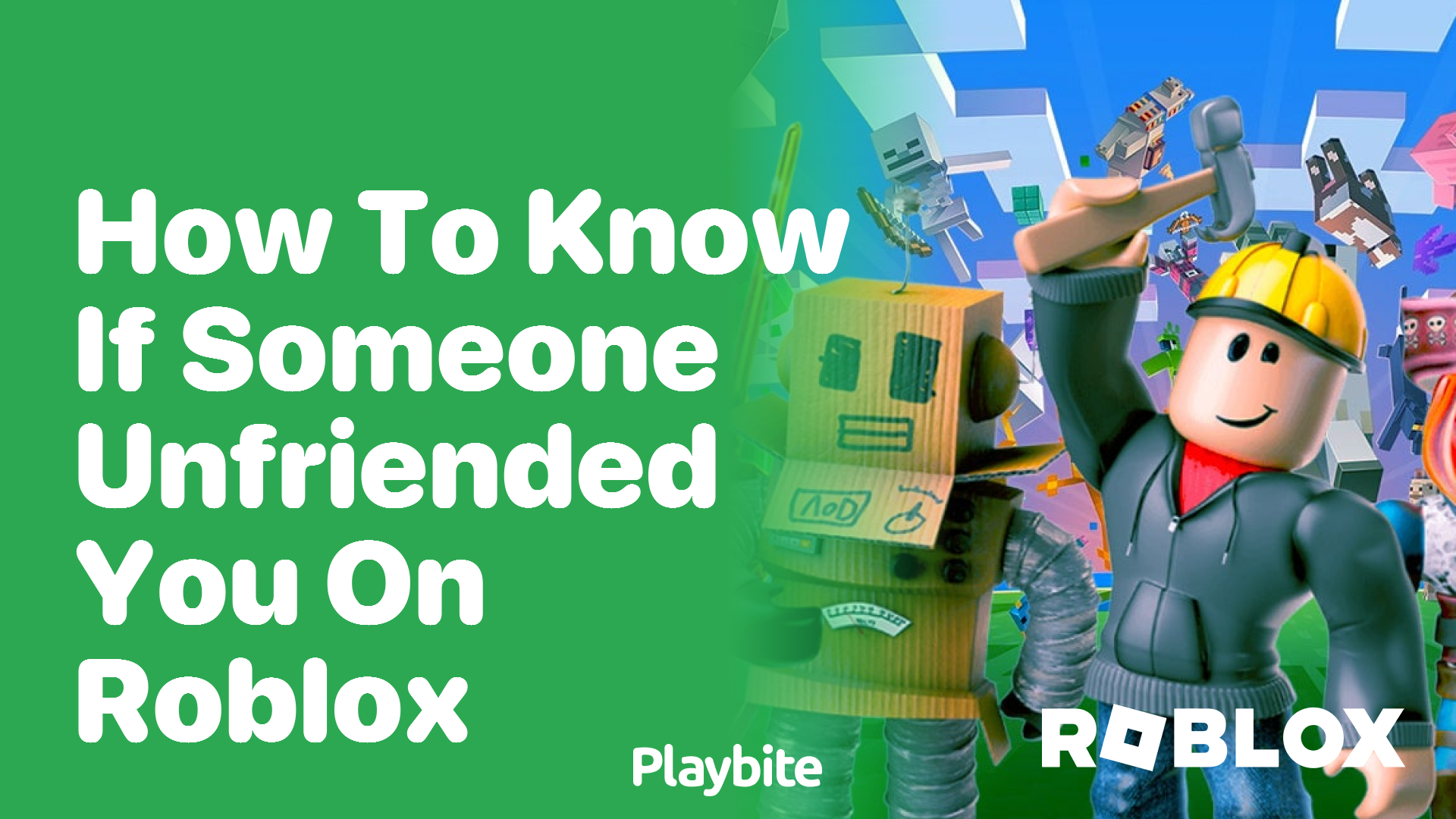 How to Know if Someone Unfriended You on Roblox