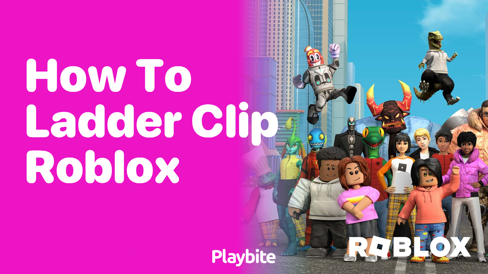 How to Ladder Clip in Roblox