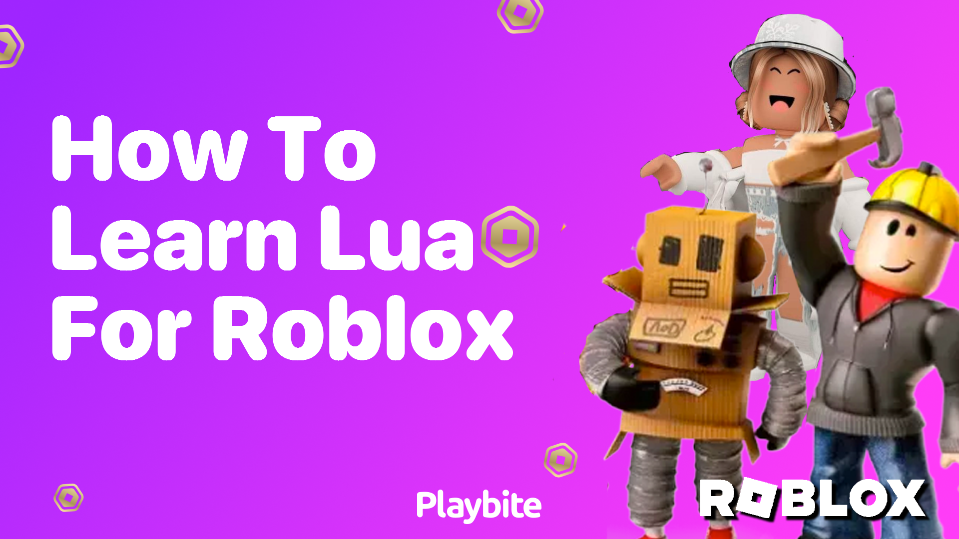 How to Learn Lua for Roblox