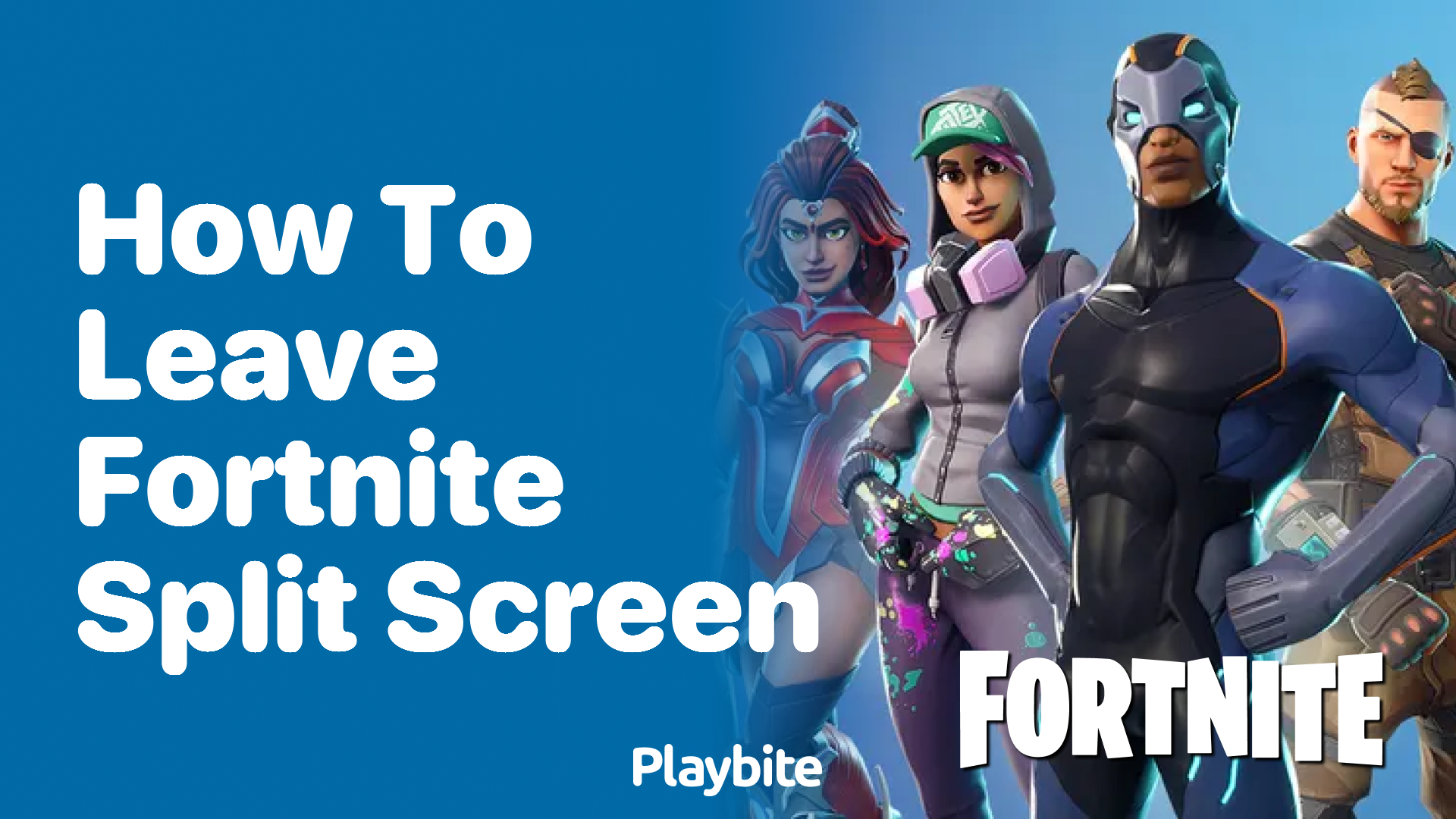How to Leave Fortnite Split Screen