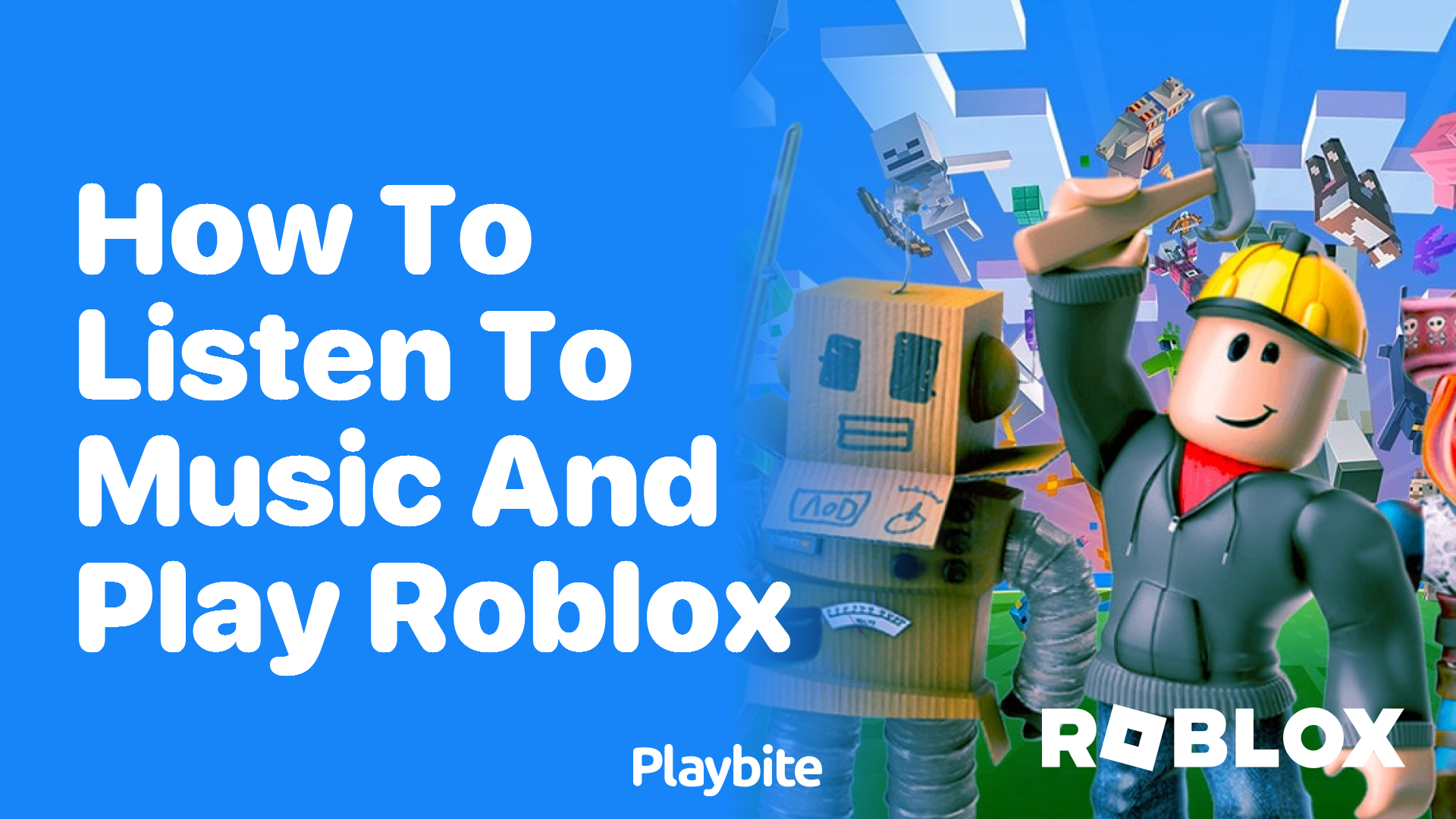 How to Listen to Music and Play Roblox at the Same Time