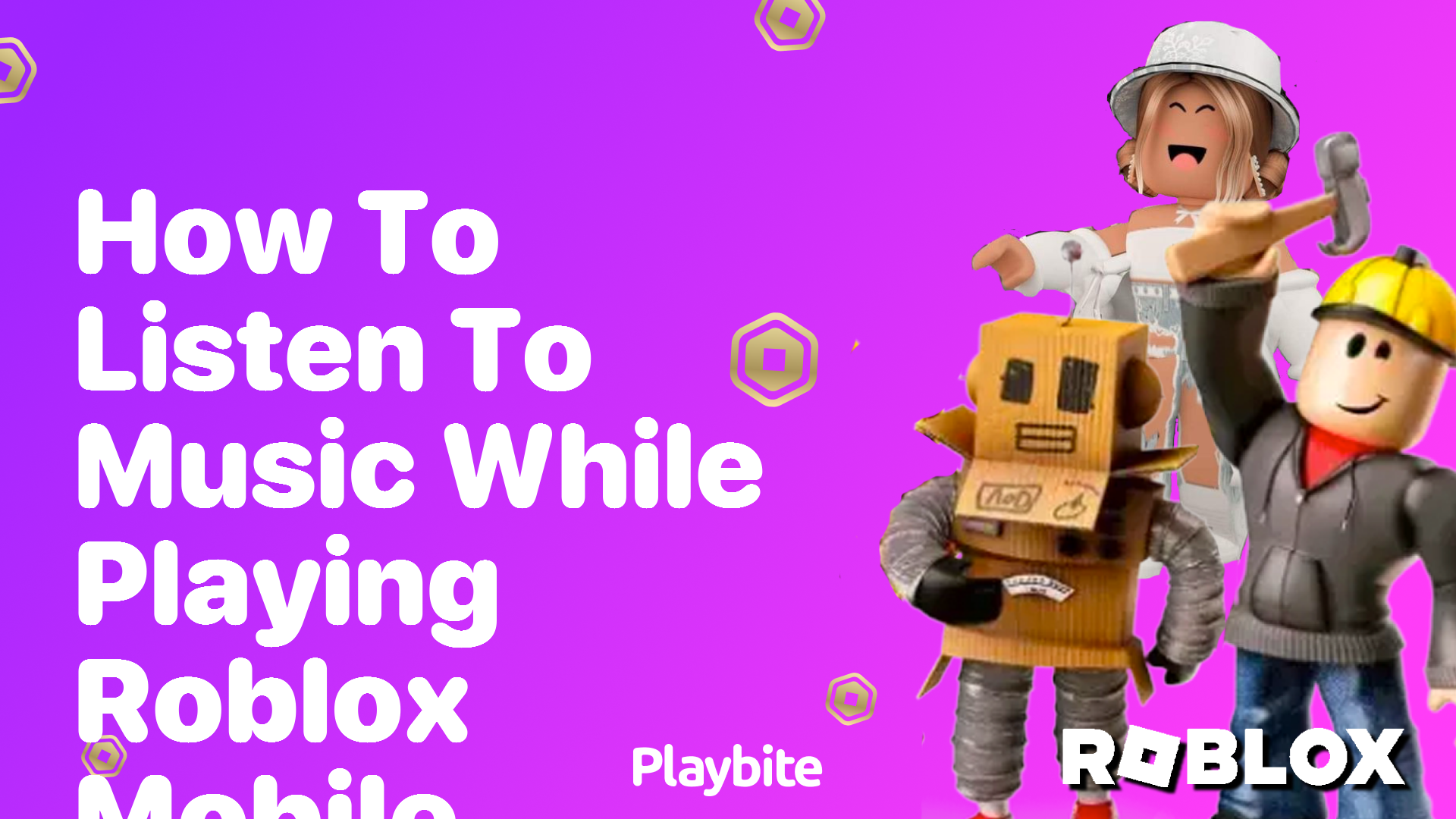 How to Listen to Music While Playing Roblox Mobile