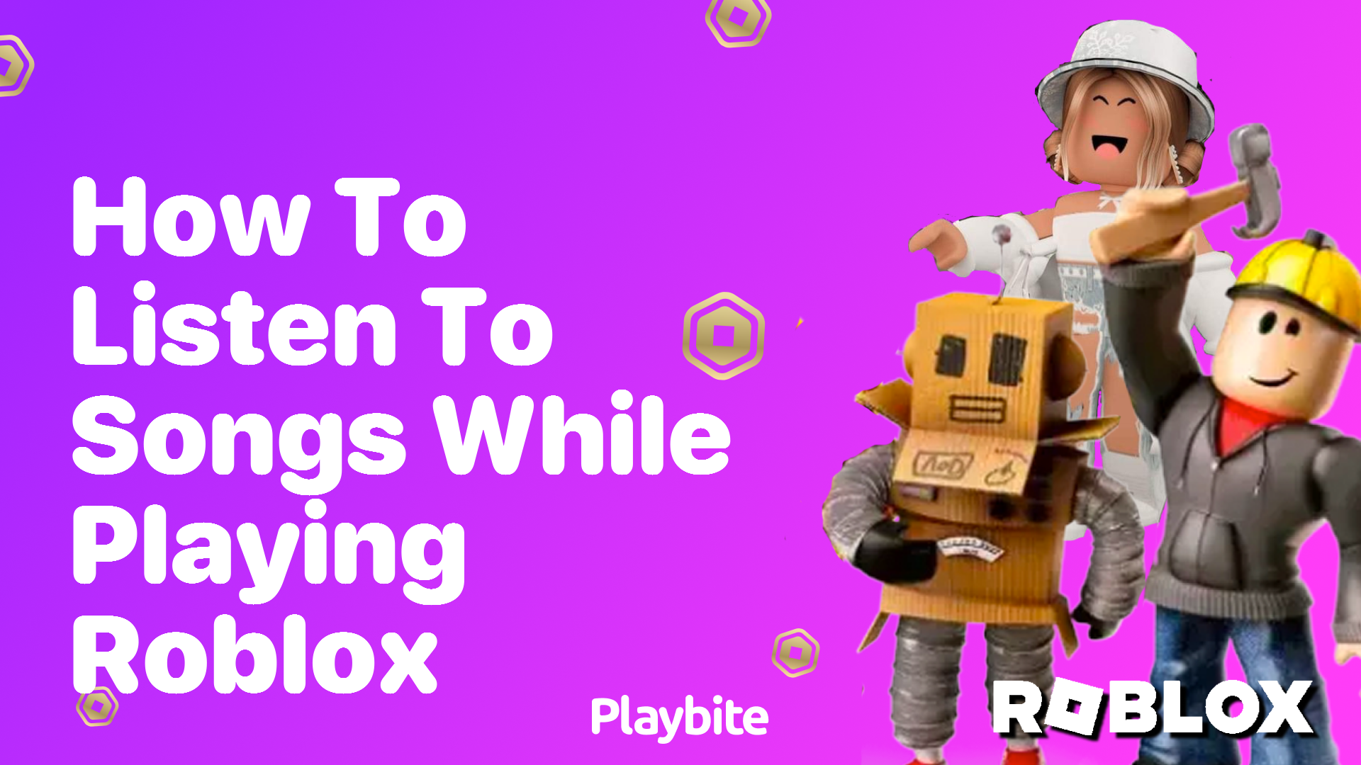 How to Listen to Songs While Playing Roblox