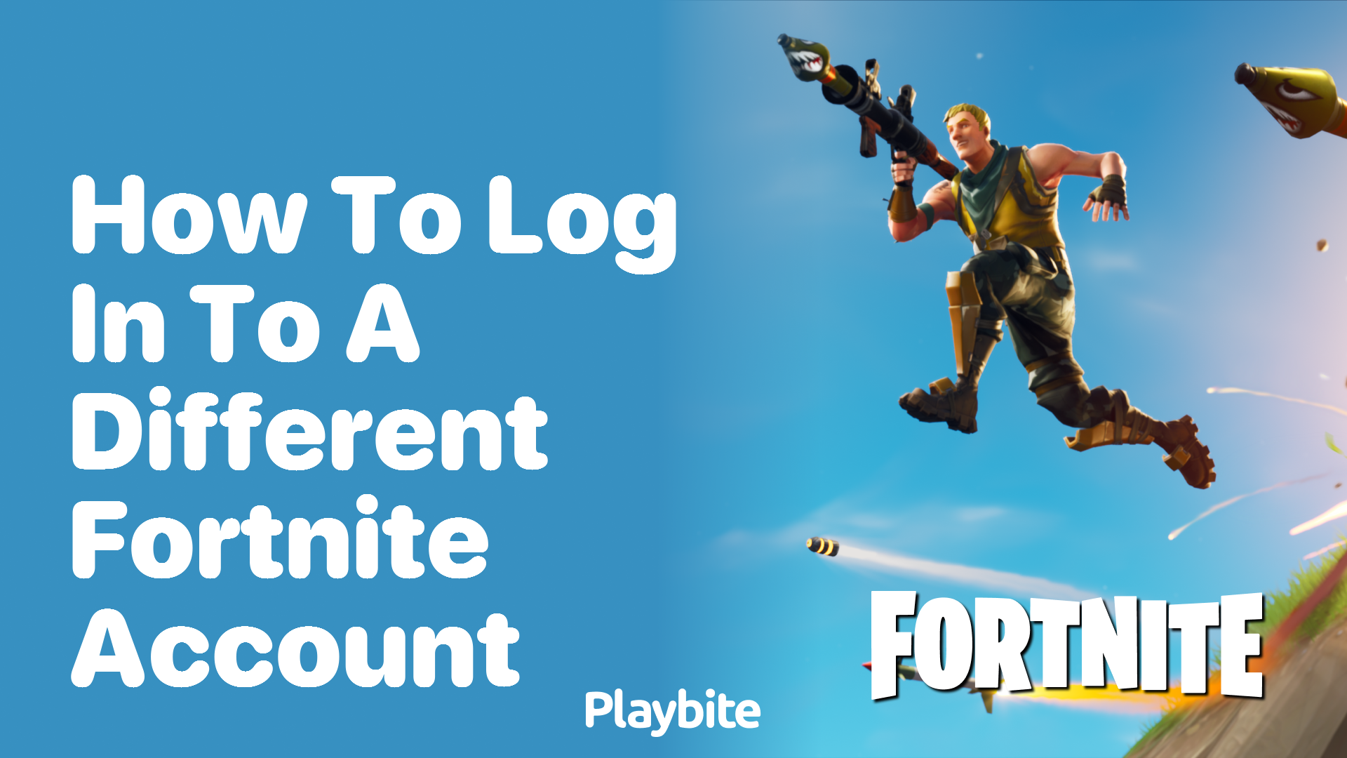 How to Log In to a Different Fortnite Account
