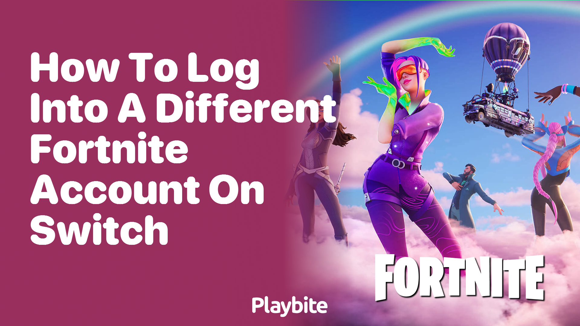 How to Log Into a Different Fortnite Account on Switch