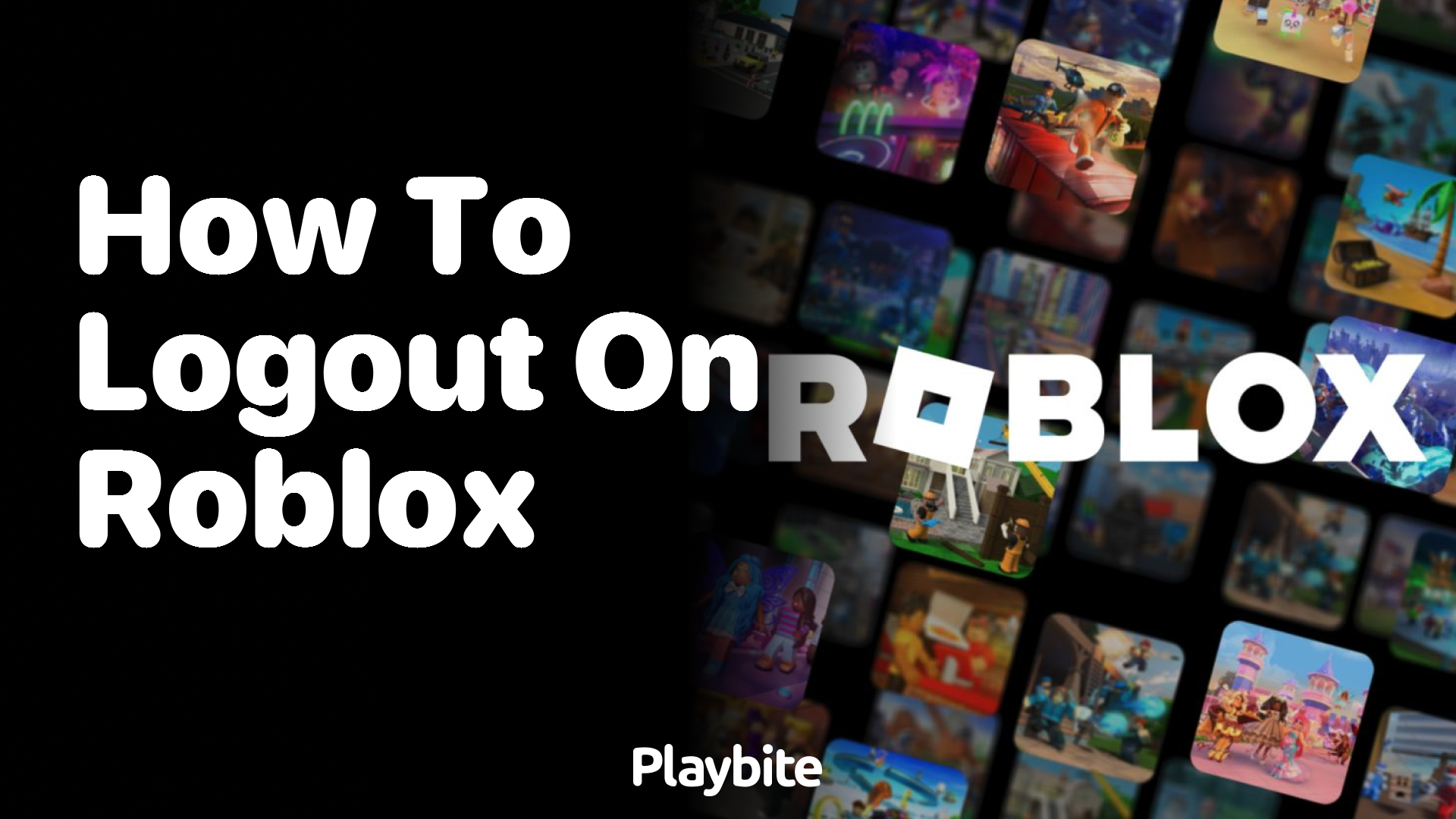 How to Log Out on Roblox