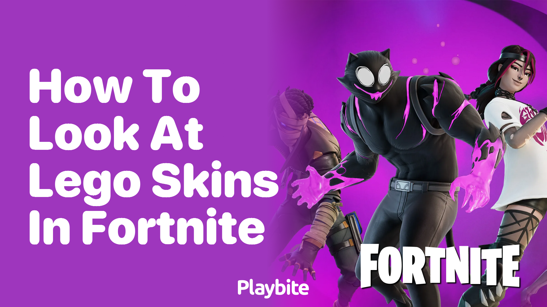 How to Look at LEGO Skins in Fortnite
