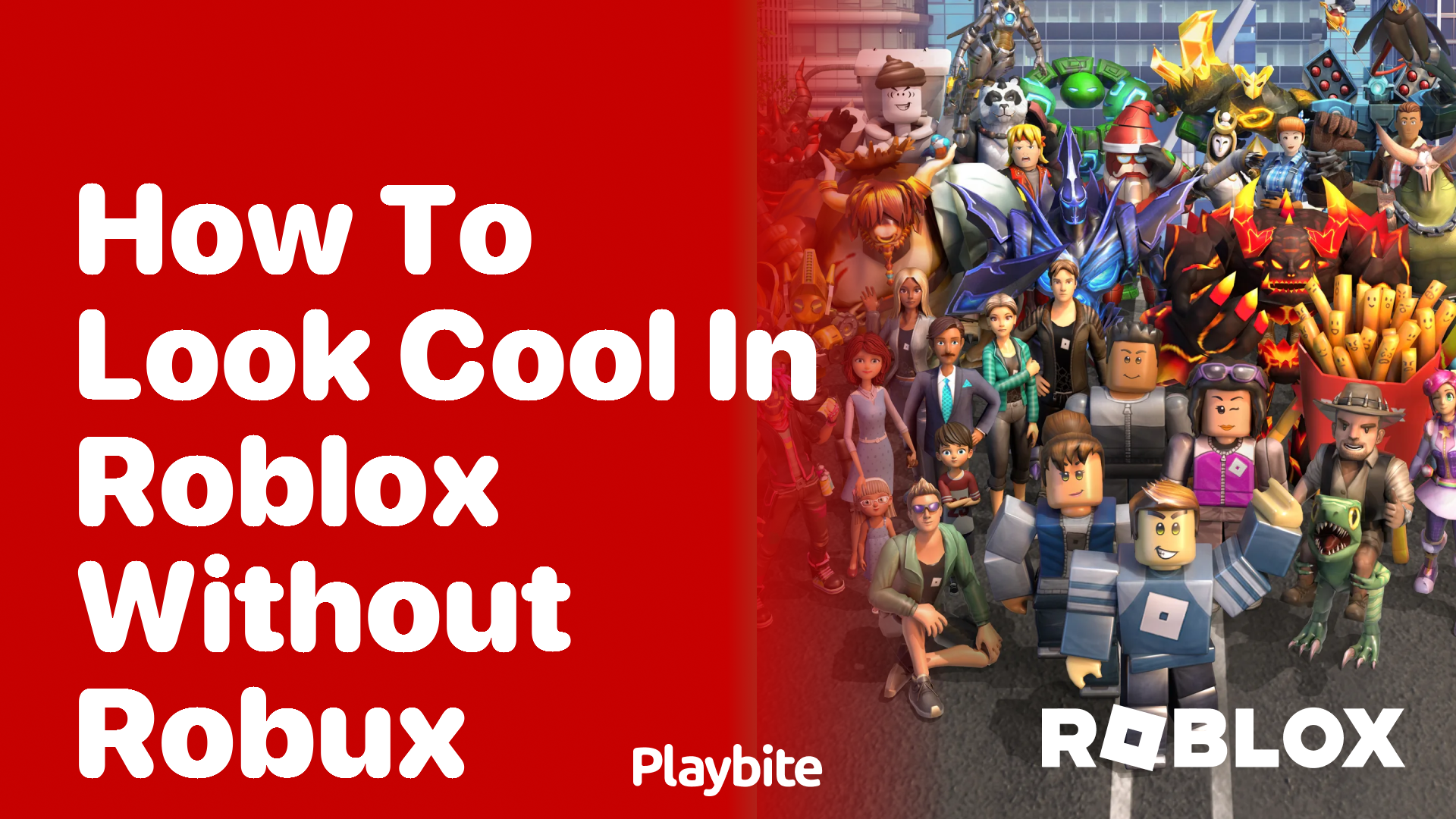 How to Look Cool in Roblox Without Spending Robux