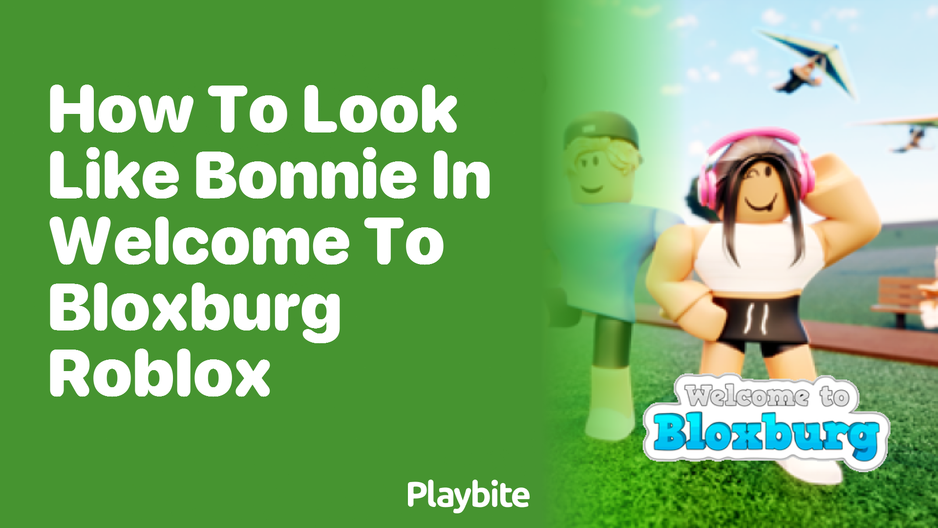 How to Look Like Bonnie in Welcome to Bloxburg Roblox