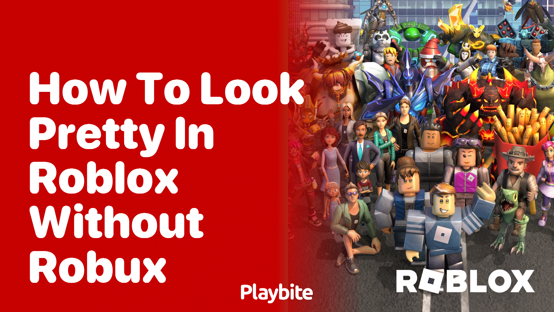 How to Look Pretty in Roblox Without Robux