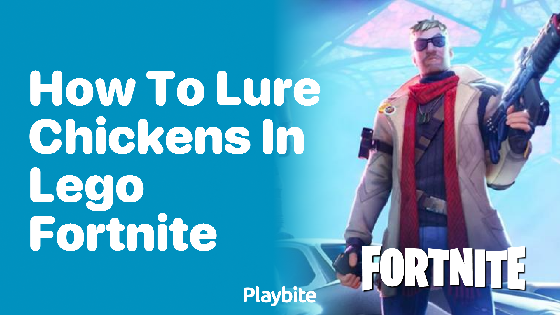 How to Lure Chickens in Lego Fortnite
