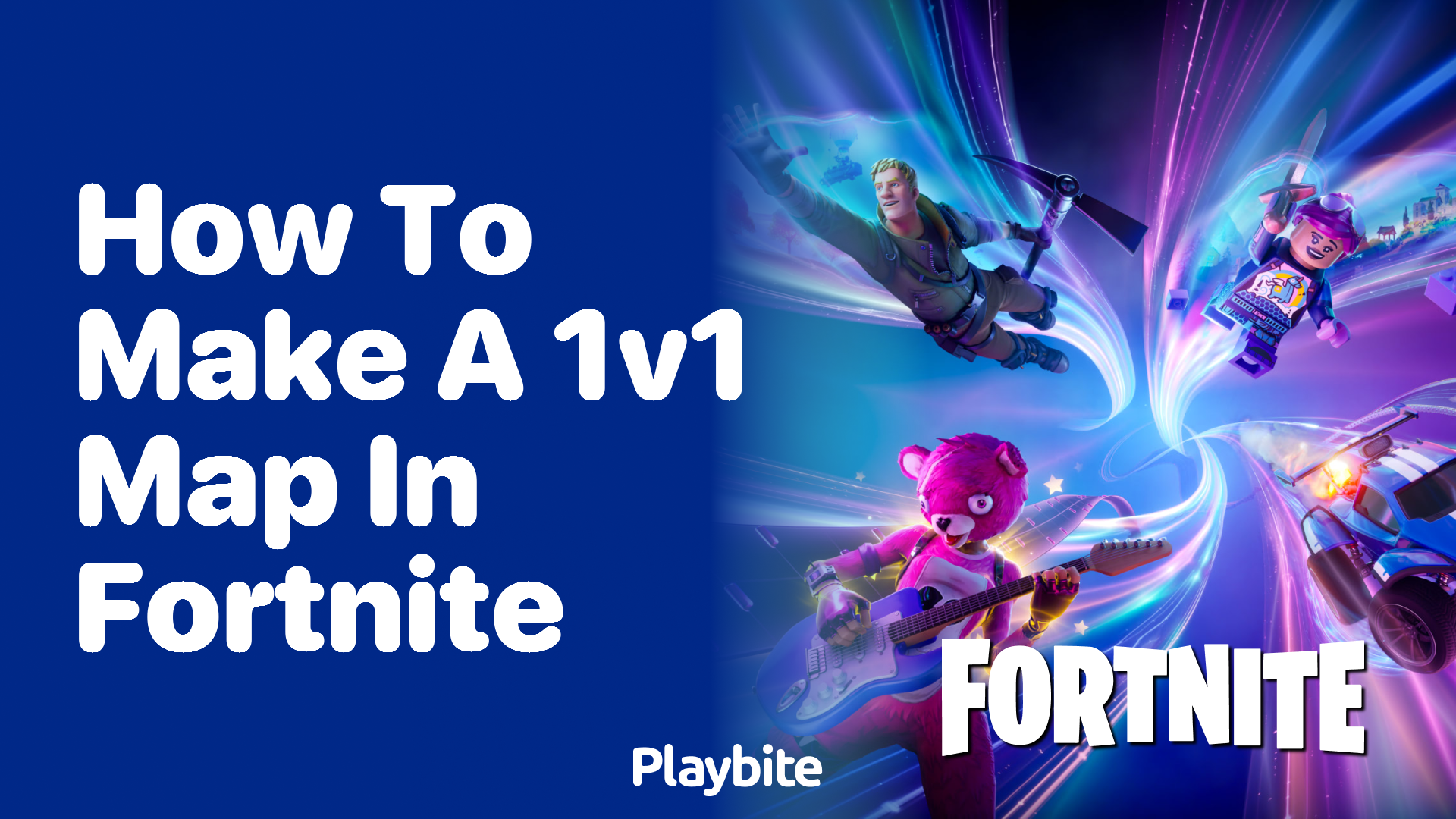 How to Make a 1v1 Map in Fortnite