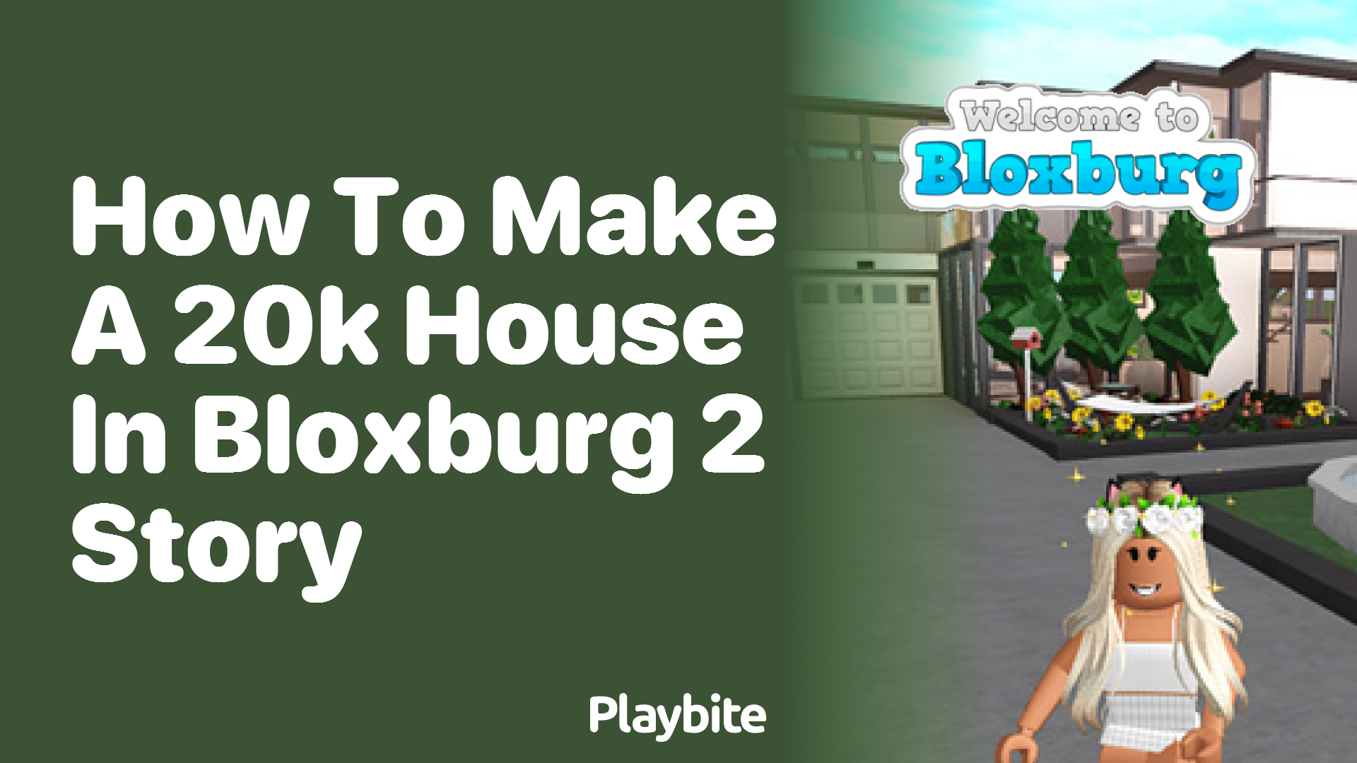 How to Make a 20k 2-Story House in Bloxburg